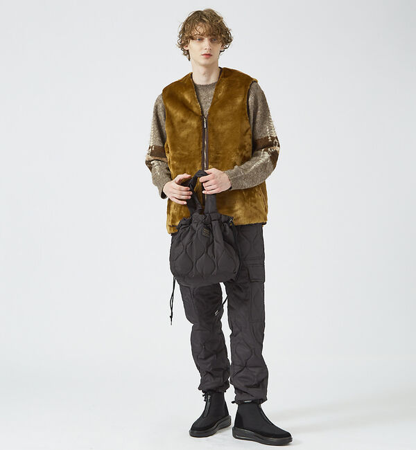 ABAHOUSE「【TAION /タイオン】ダウントートバック/ ショルダーバック/DOWN TO」|ショルダー・メッセンジャー|