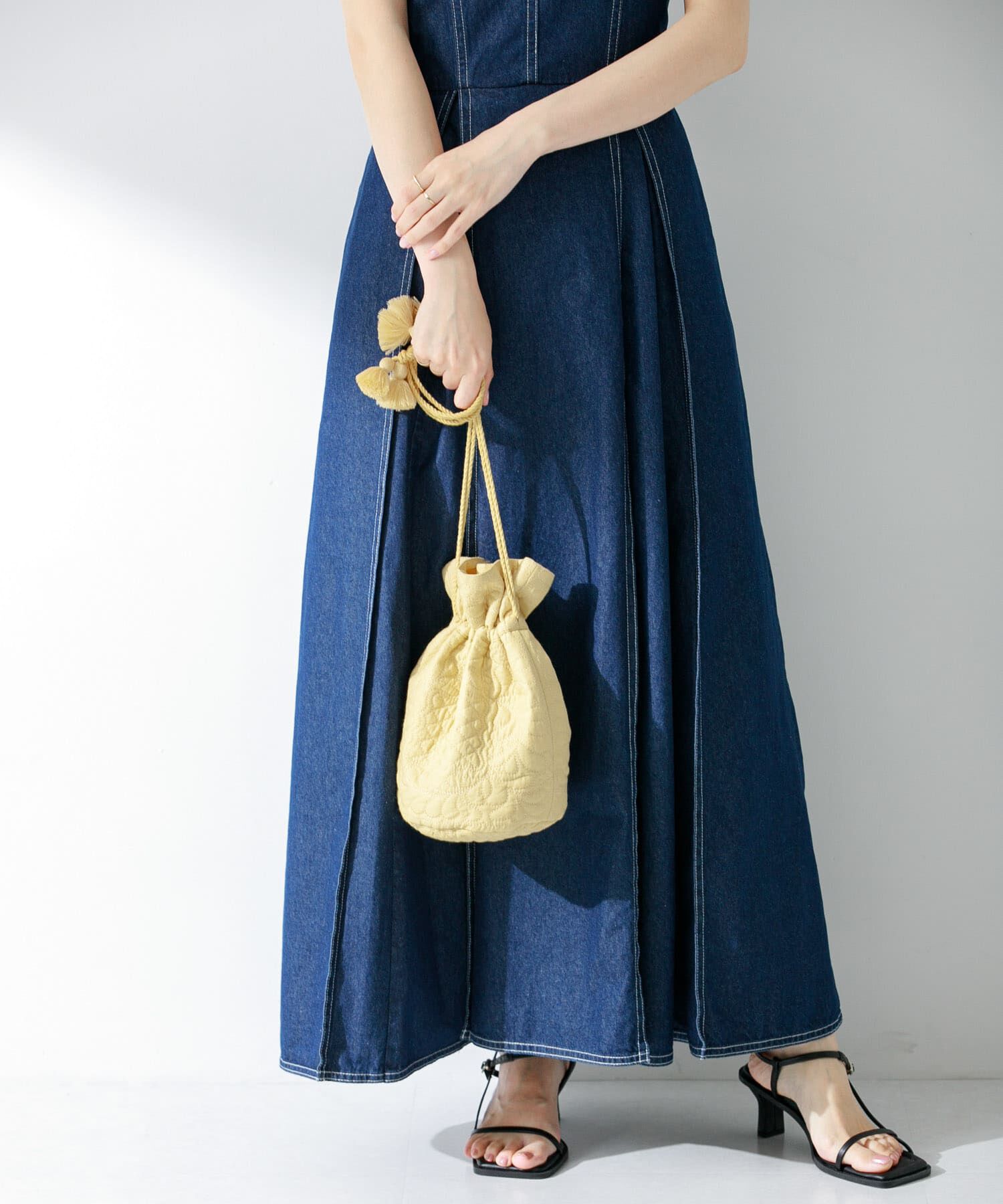 Sonny Label 「エンブロイダリーコットンポシェット」|ショルダー・メッセンジャー|