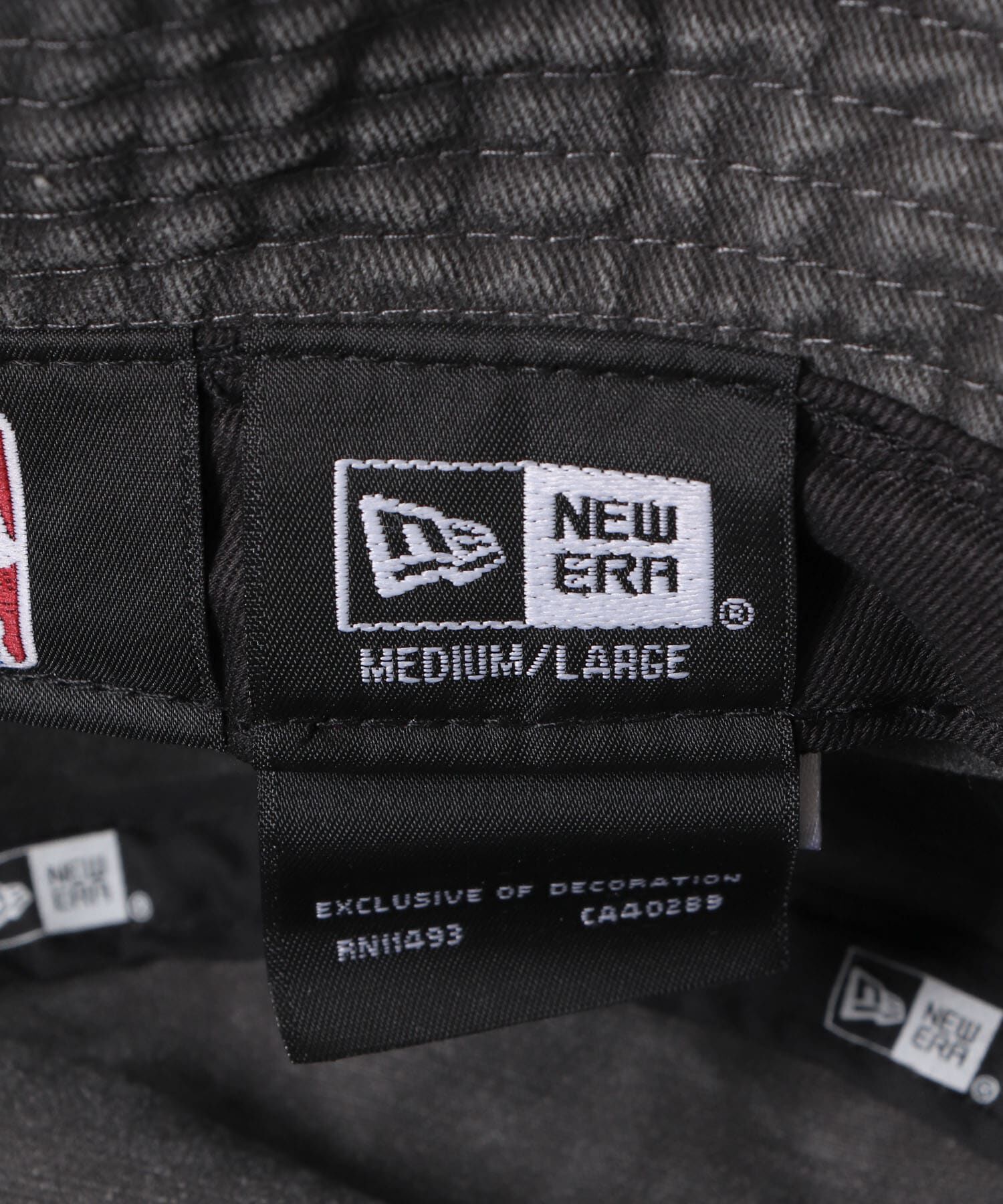 Sonny Label 「New Era　BUCKET01 NBA ACID WASH BK」|ハット|
