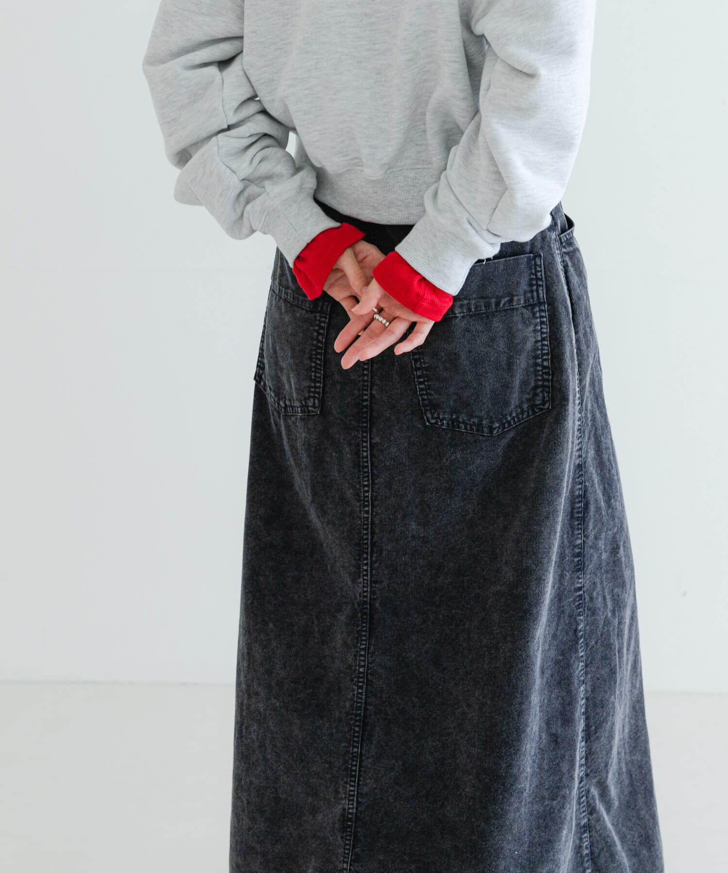 URBAN RESEARCH「ガーメントダイコーデュロイスカート」|スカート|