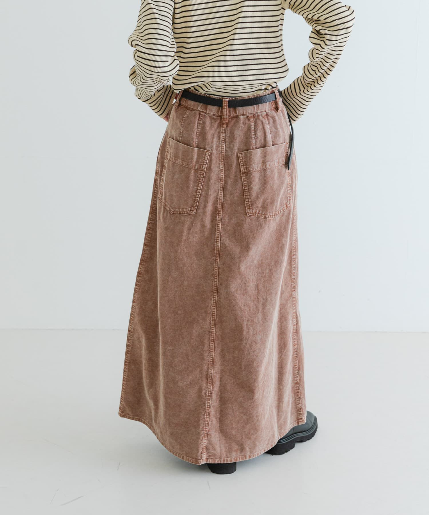 URBAN RESEARCH「ガーメントダイコーデュロイスカート」|スカート|