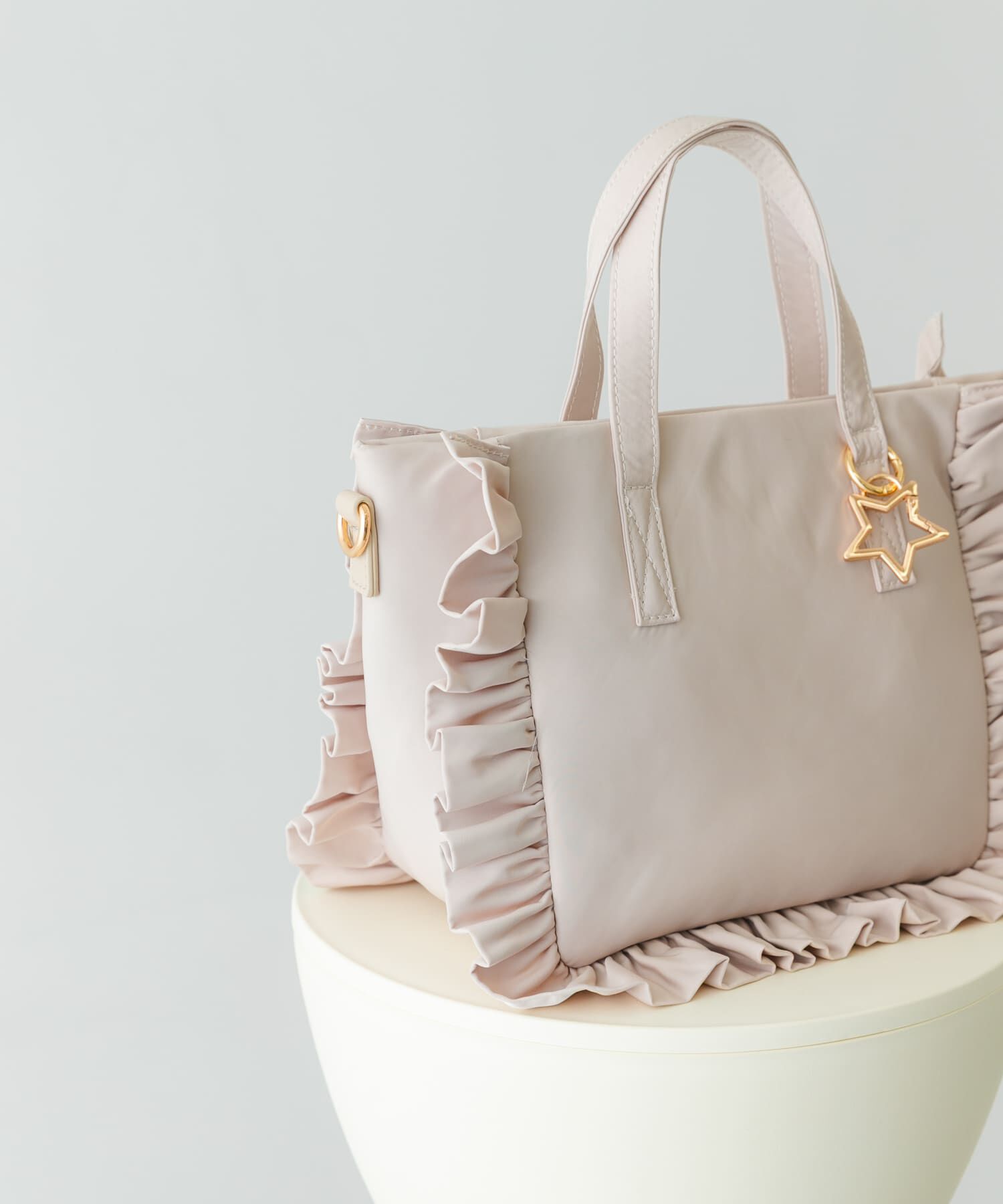 RODE SKO「スターチャームフリルトートバッグ」|トートバッグ|