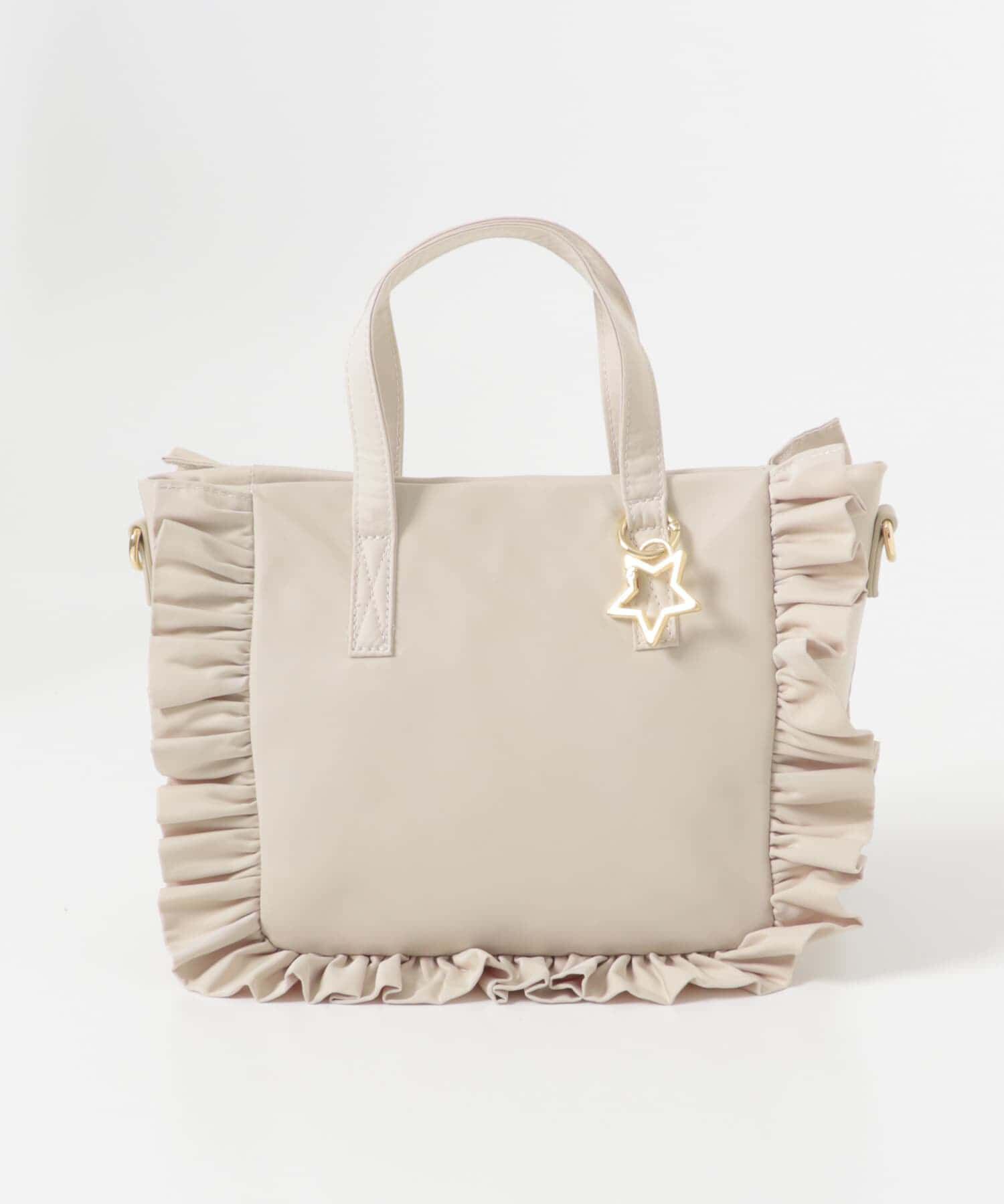 RODE SKO「スターチャームフリルトートバッグ」|トートバッグ|