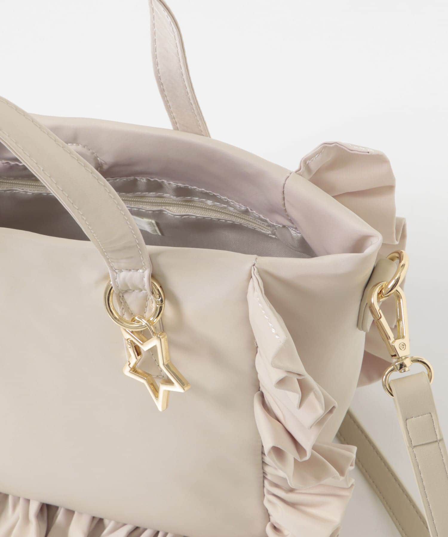 RODE SKO「スターチャームフリルトートバッグ」|トートバッグ|