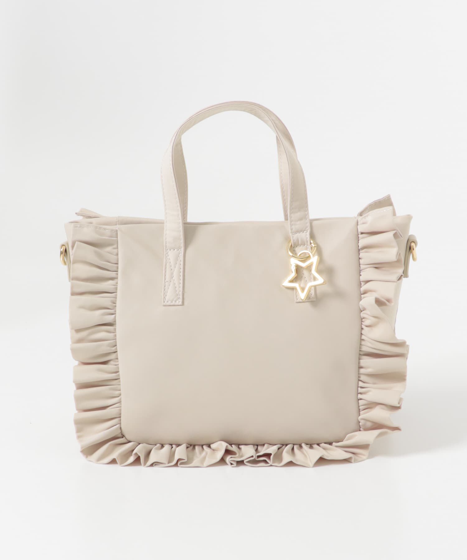 RODE SKO「スターチャームフリルトートバッグ」|トートバッグ|