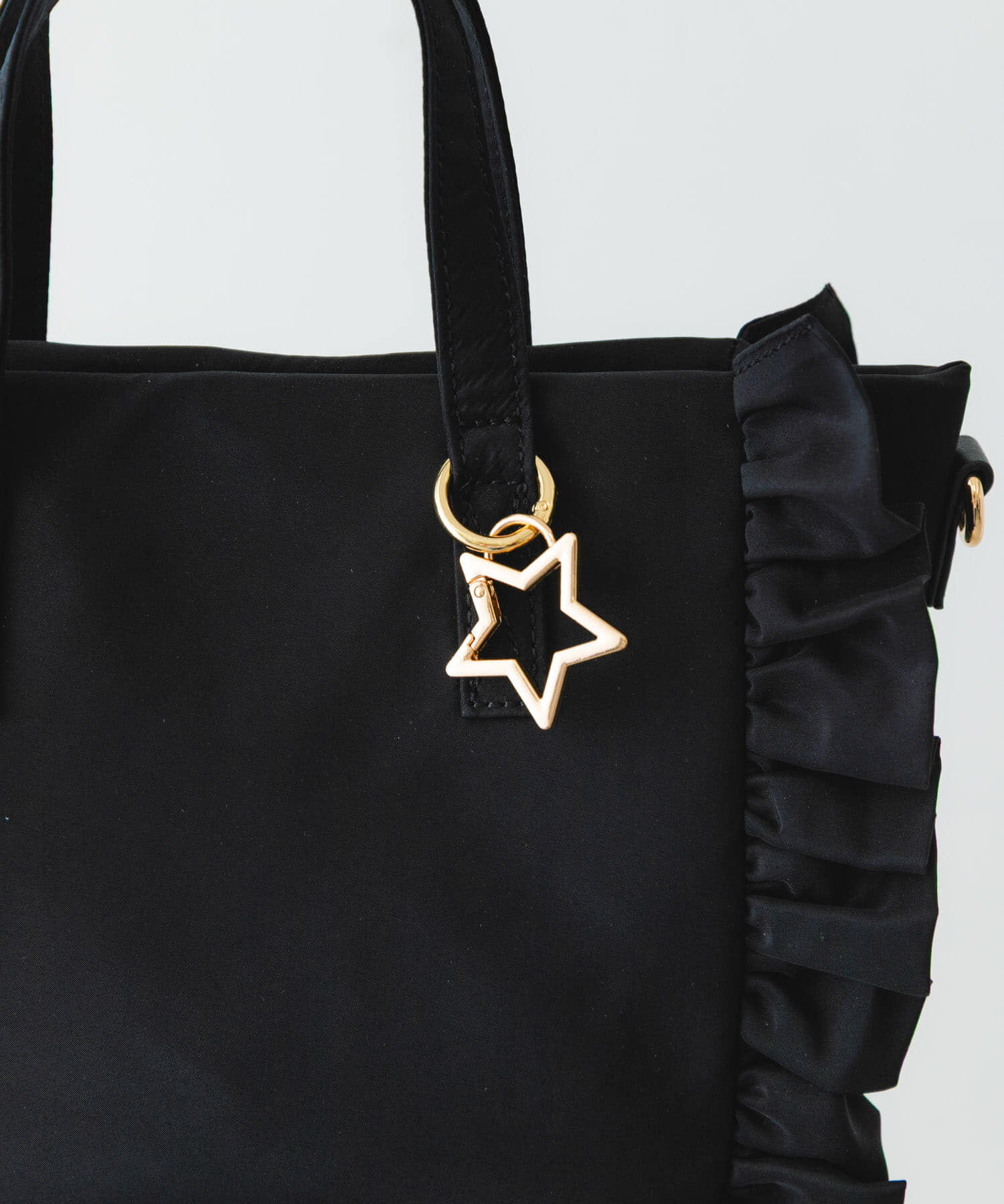 RODE SKO「スターチャームフリルトートバッグ」|トートバッグ|