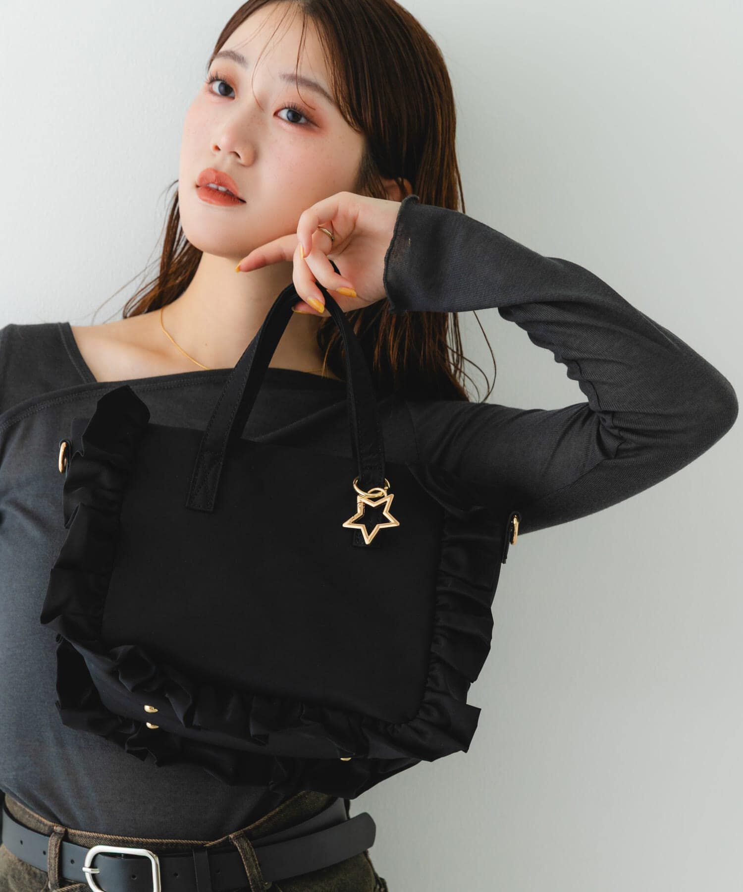 RODE SKO「スターチャームフリルトートバッグ」|トートバッグ|