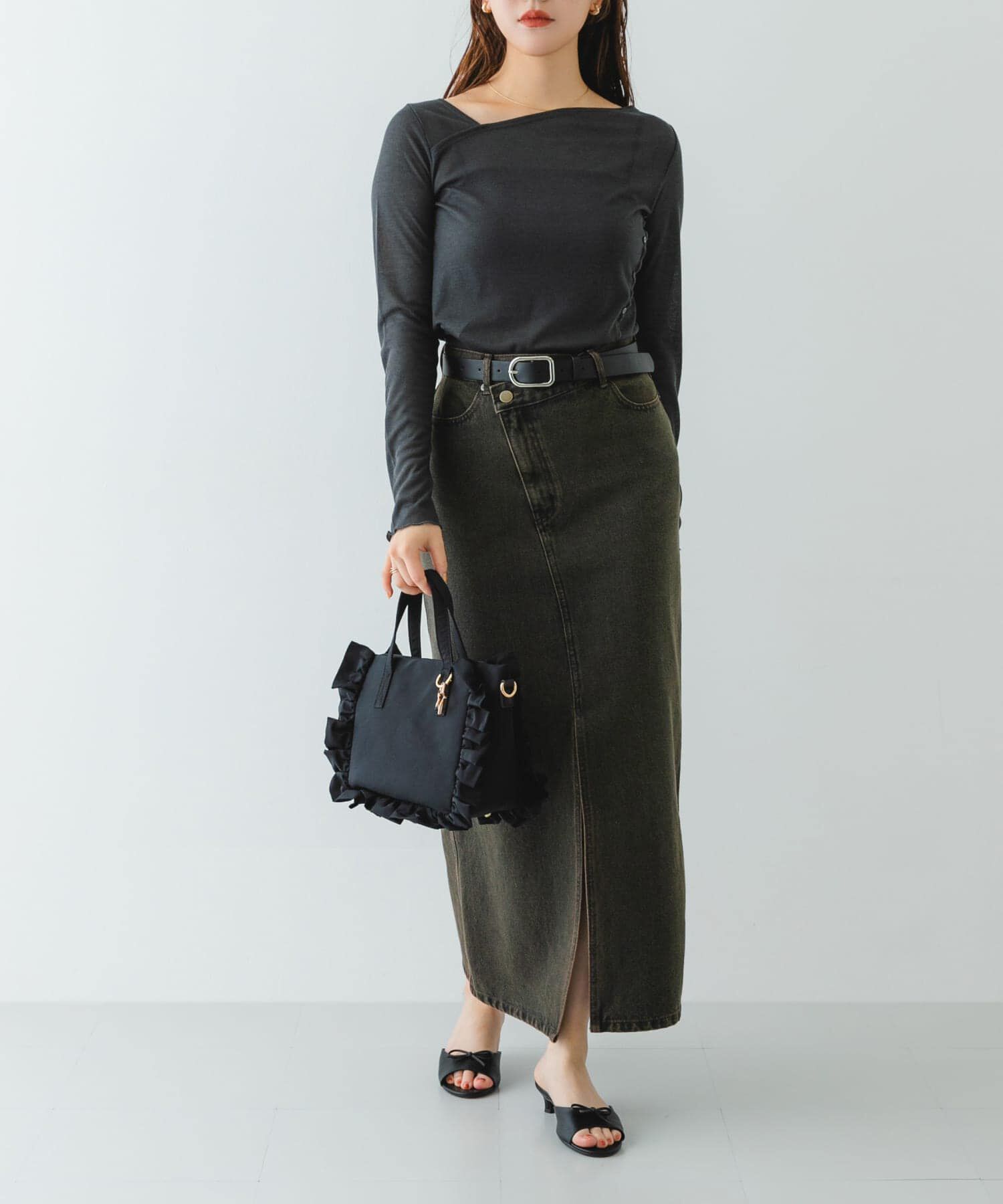 RODE SKO「スターチャームフリルトートバッグ」|トートバッグ|