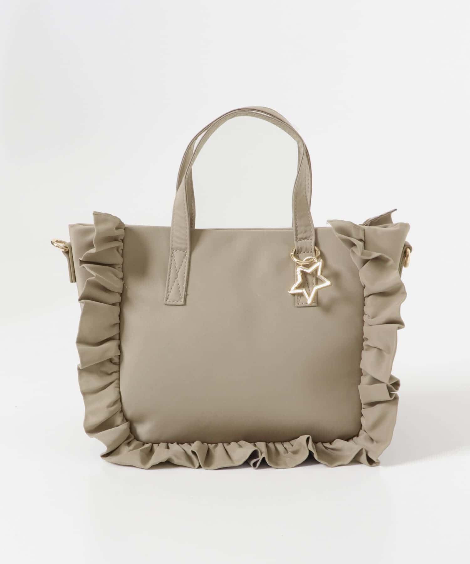 RODE SKO「スターチャームフリルトートバッグ」|トートバッグ|