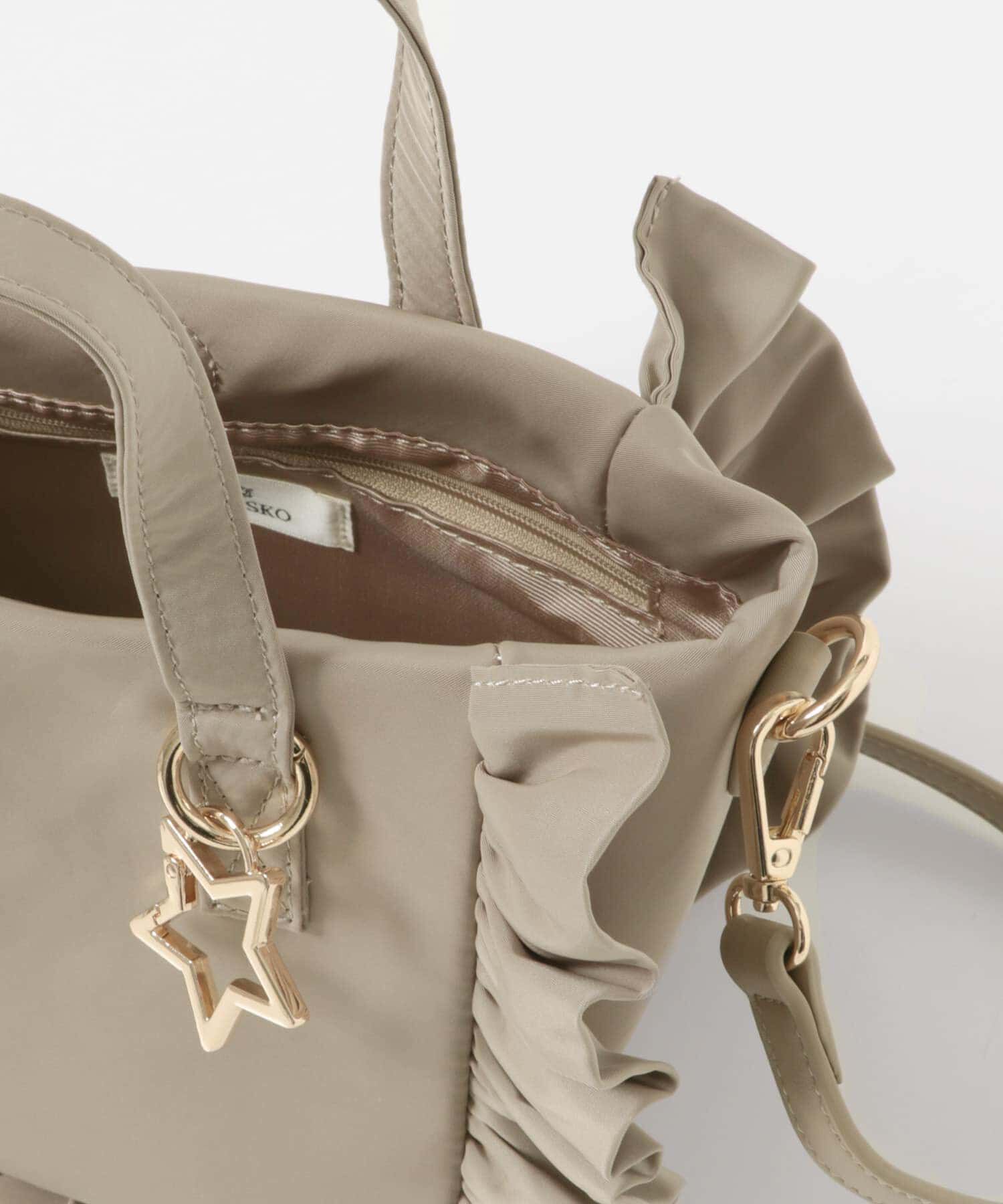 RODE SKO「スターチャームフリルトートバッグ」|トートバッグ|