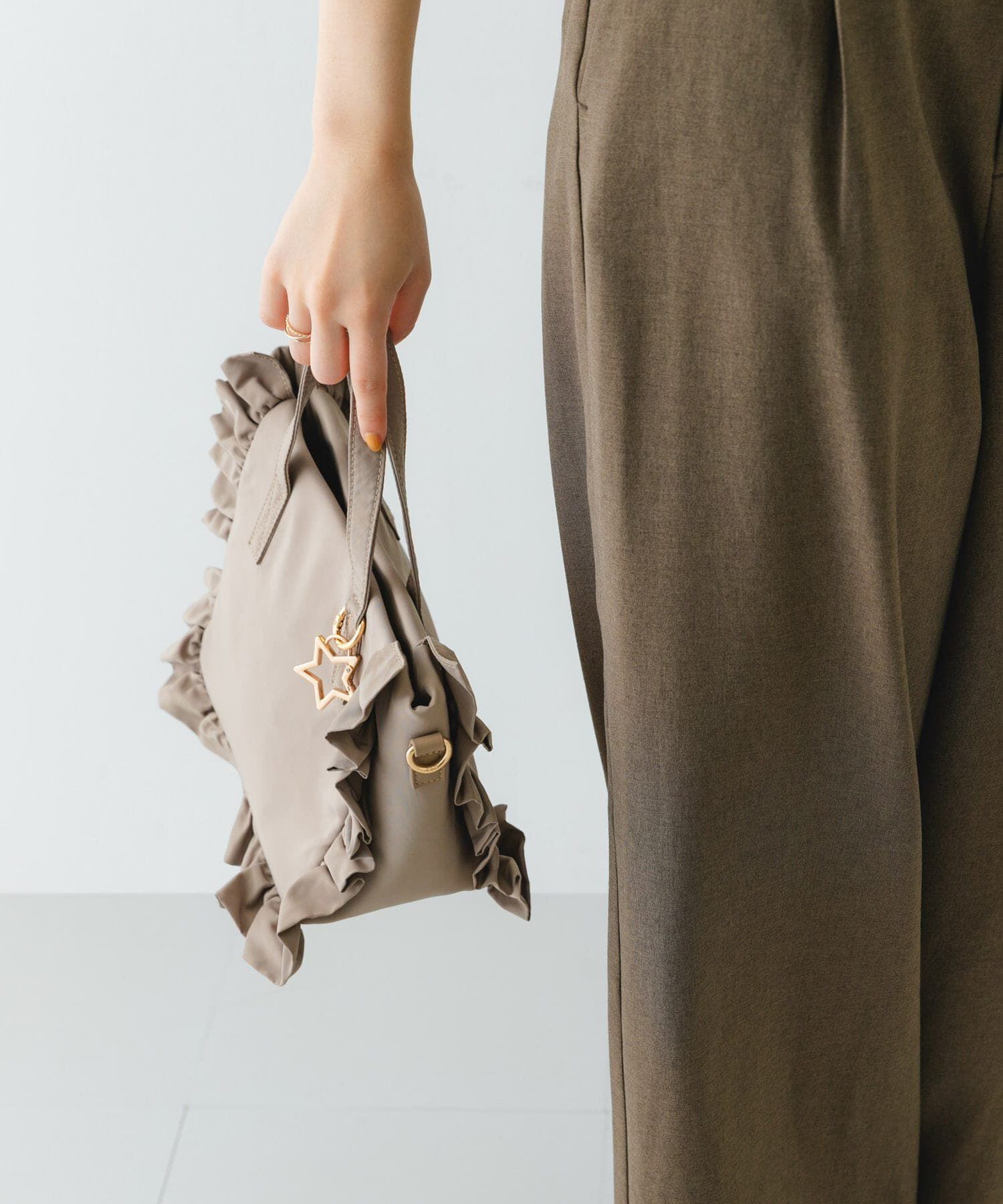 RODE SKO「スターチャームフリルトートバッグ」|トートバッグ|