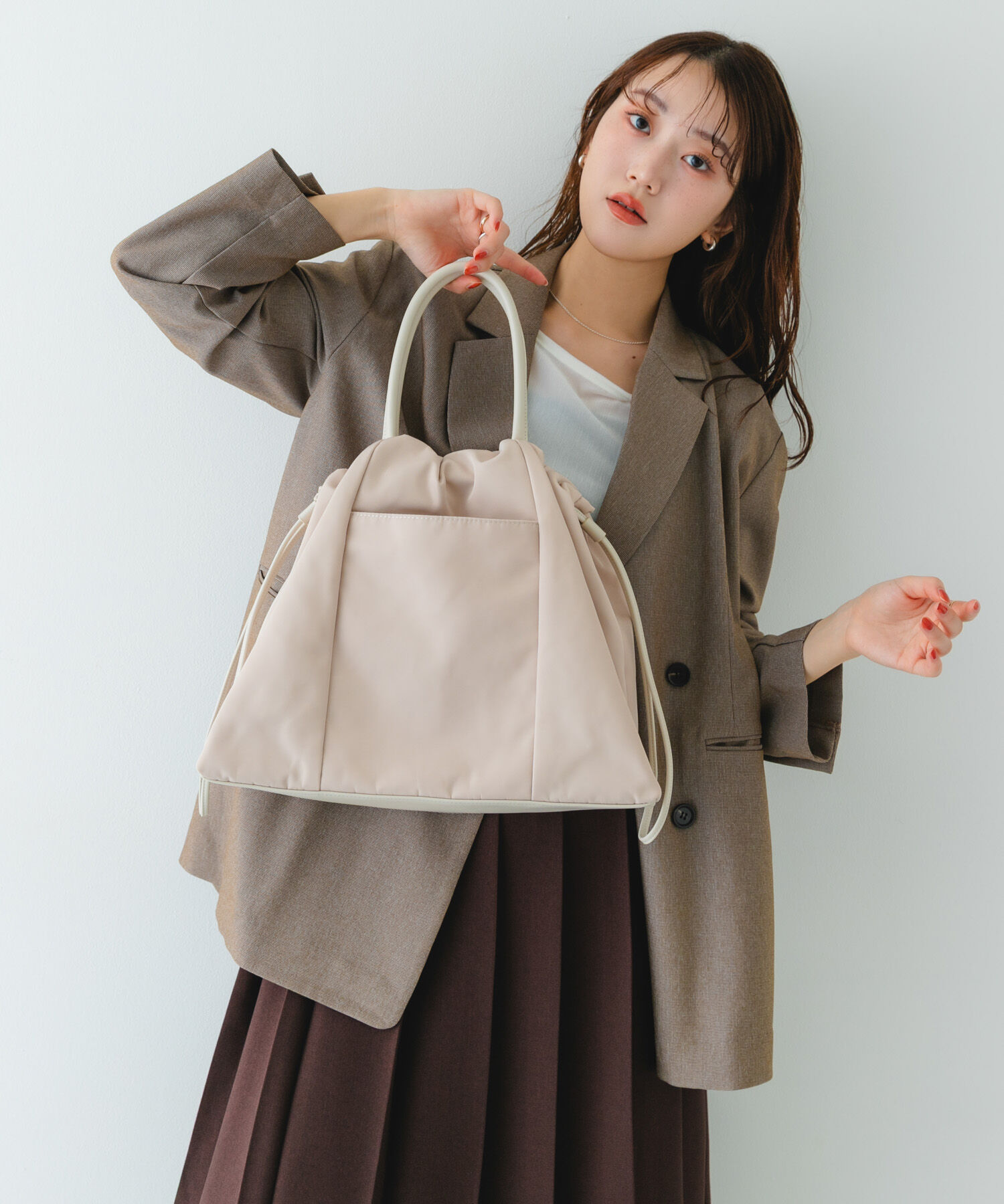 RODE SKO「ショルダー付撥水キンチャクバッグ」|ショルダー・メッセンジャー|