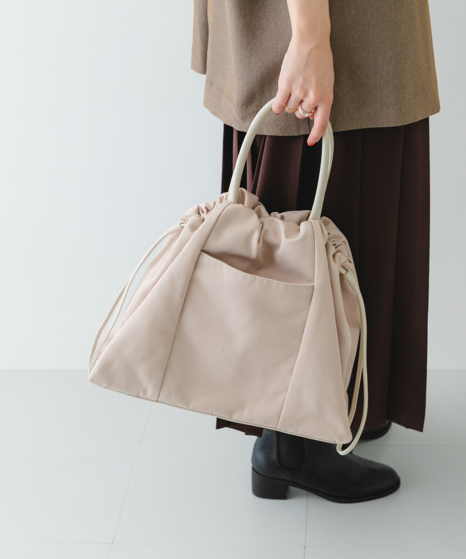 RODE SKO「ショルダー付撥水キンチャクバッグ」|ショルダー・メッセンジャー|