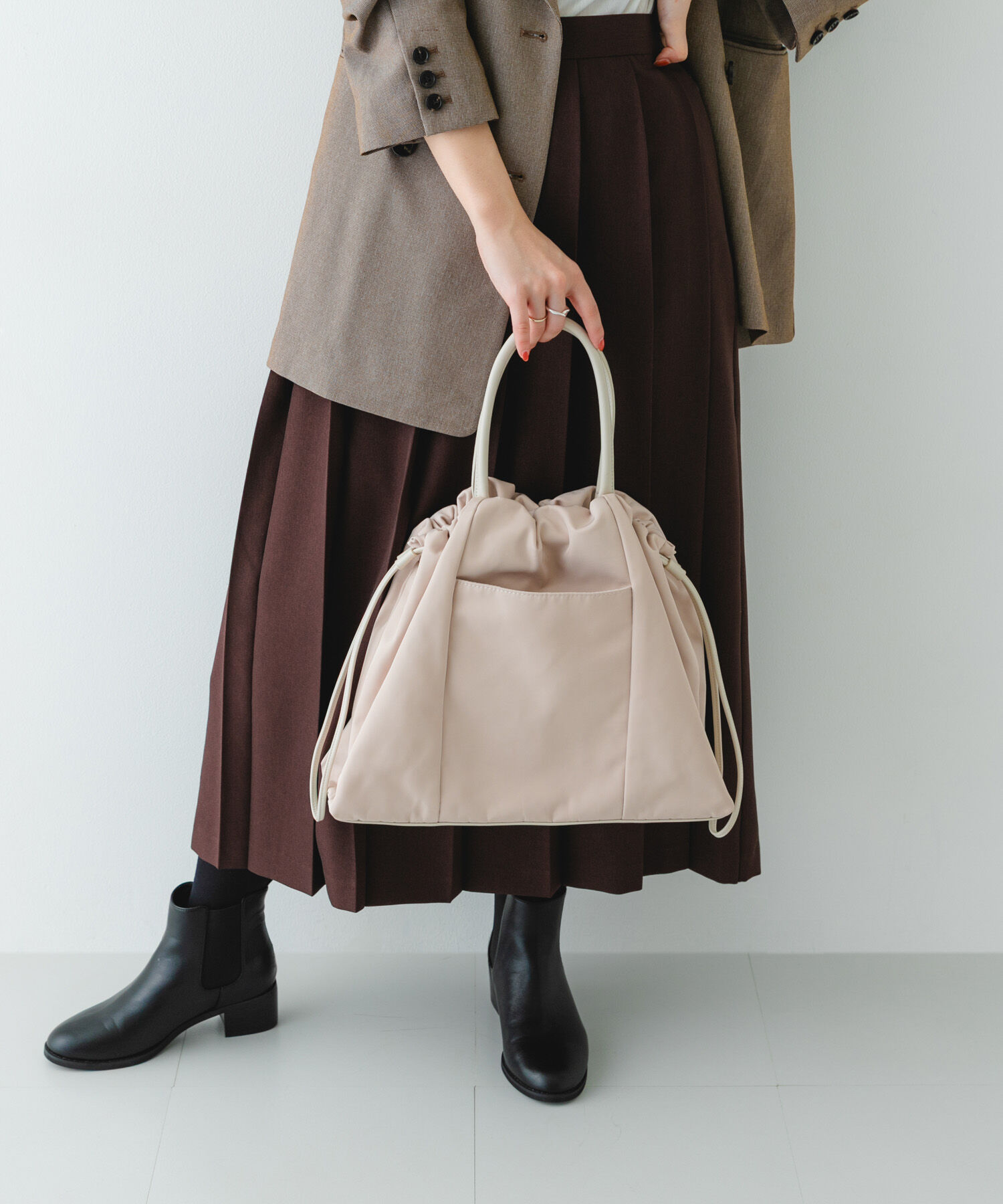 RODE SKO「ショルダー付撥水キンチャクバッグ」|ショルダー・メッセンジャー|