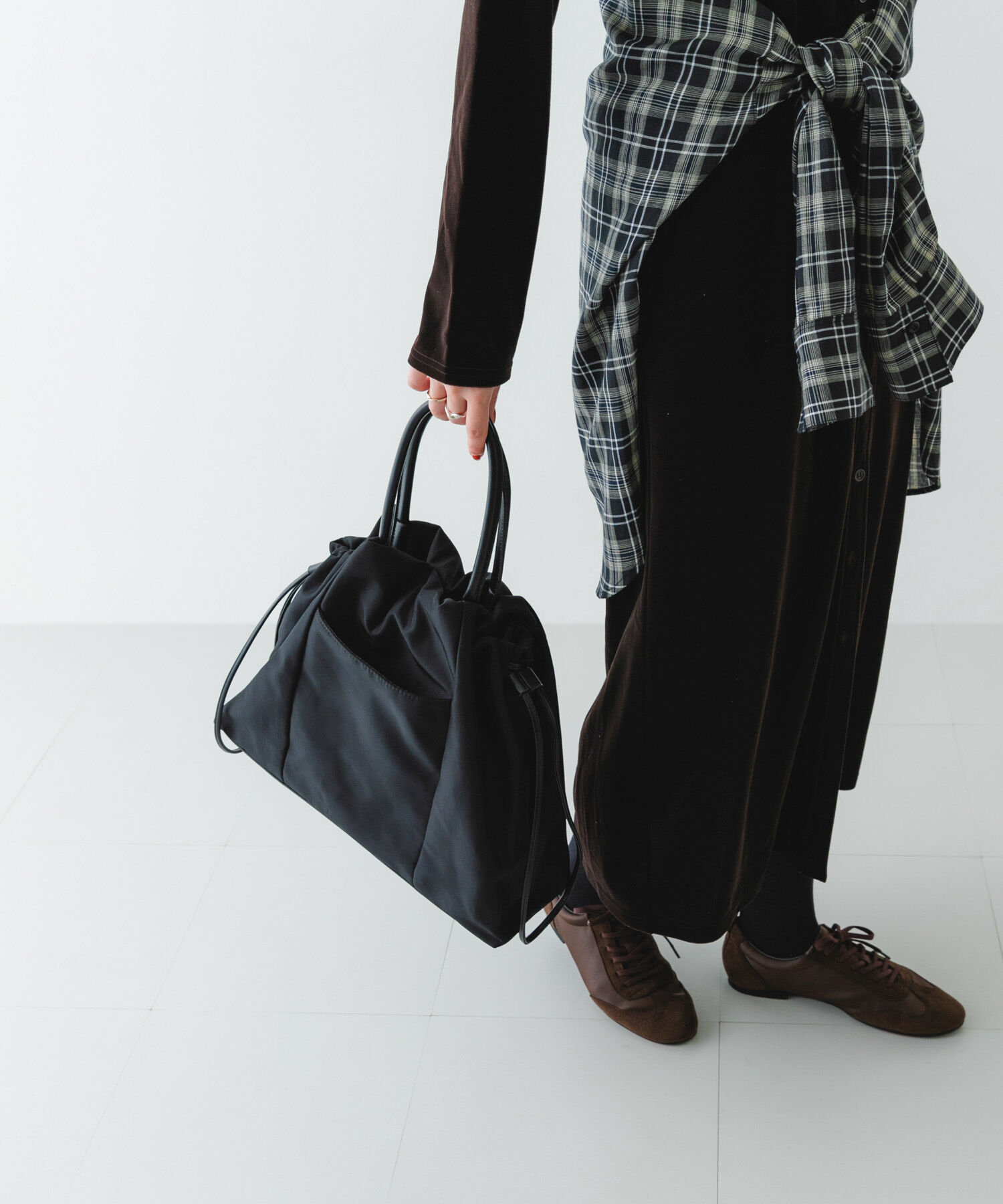 RODE SKO「ショルダー付撥水キンチャクバッグ」|ショルダー・メッセンジャー|