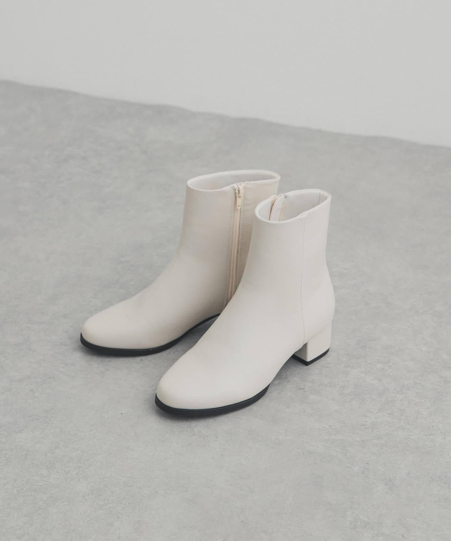 URBAN RESEARCH DOORS「チャンキーヒールブーツ」|ショートブーツ|