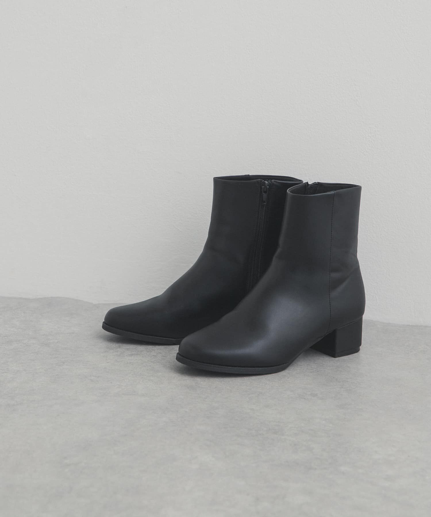 URBAN RESEARCH DOORS「チャンキーヒールブーツ」|ショートブーツ|