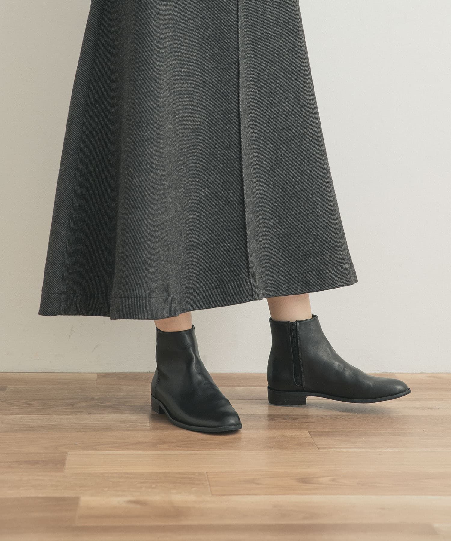 URBAN RESEARCH DOORS「レザーブーツ」|ショートブーツ|