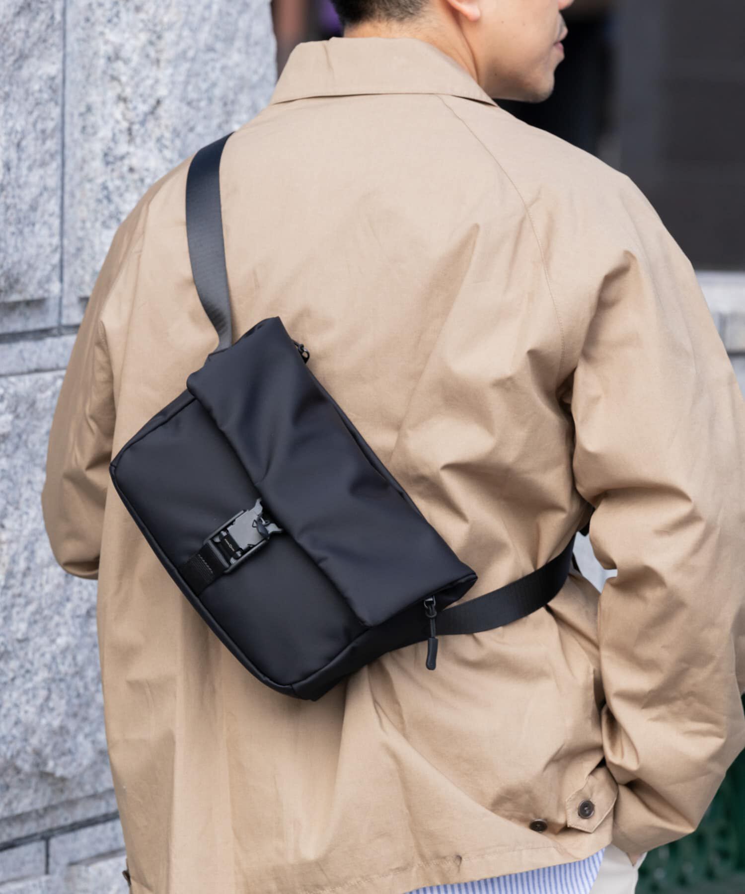 RODE SKO「撥水フィドロックショルダーバッグ S」|ショルダー・メッセンジャー|ブラック