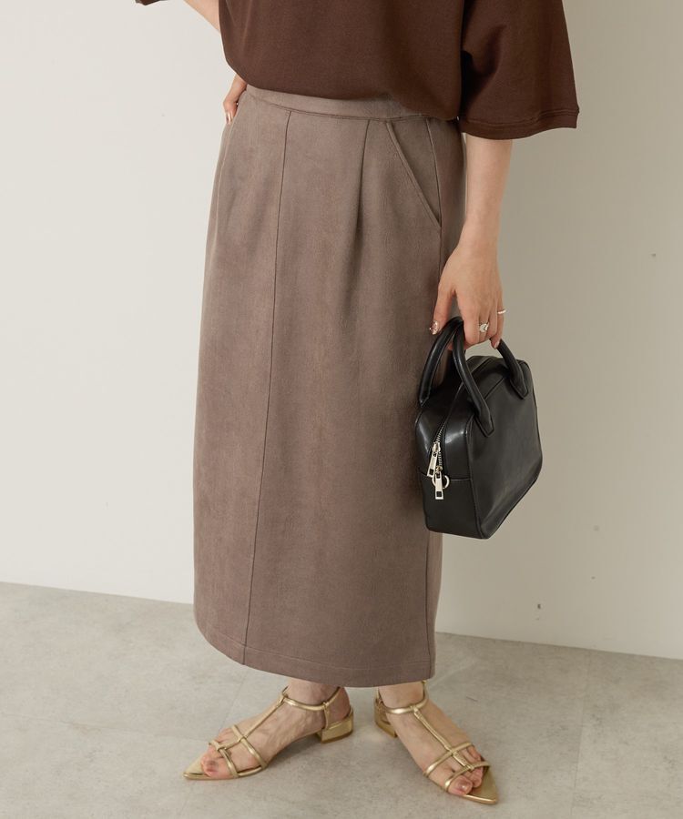 AMERICAN HOLIC「フェイクレザーダンボールスカート」|スカート|