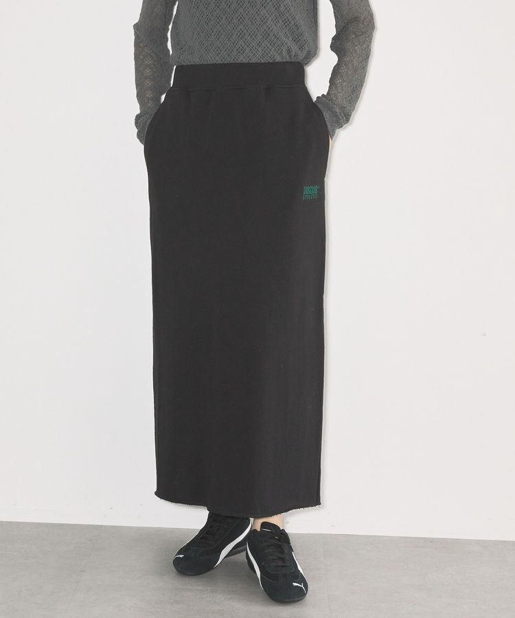 AMERICAN HOLIC「Discus 裏毛スカート」|スカート|Black