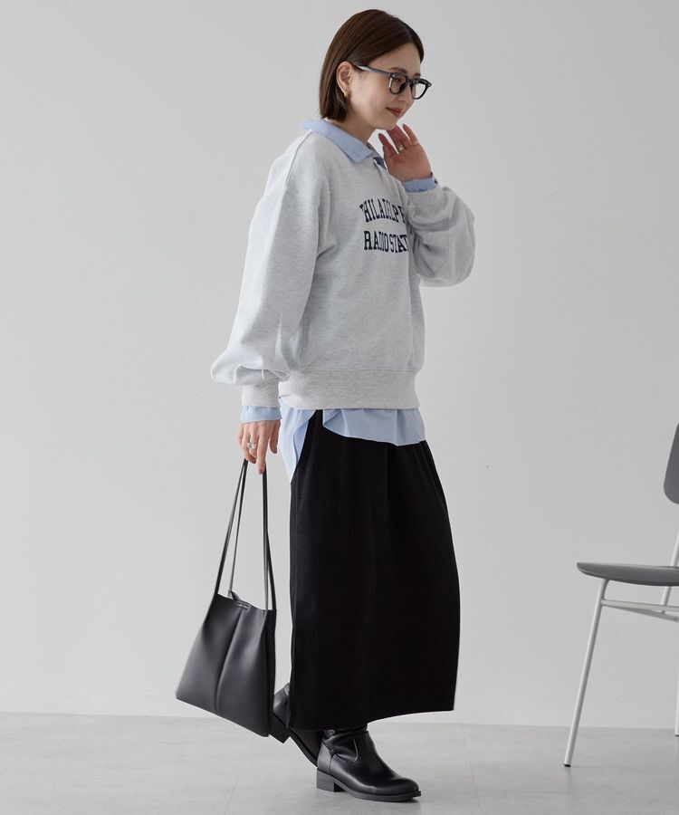 AMERICAN HOLIC「カットコーデュロイスカート」|スカート|