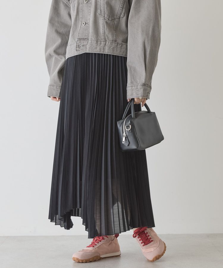 AMERICAN HOLIC「【選べる丈】シアープリーツスカート」|スカート|