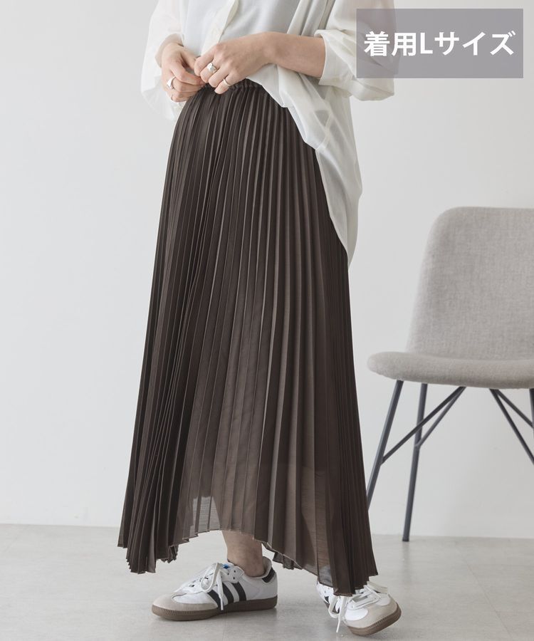 AMERICAN HOLIC「【選べる丈】シアープリーツスカート」|スカート|