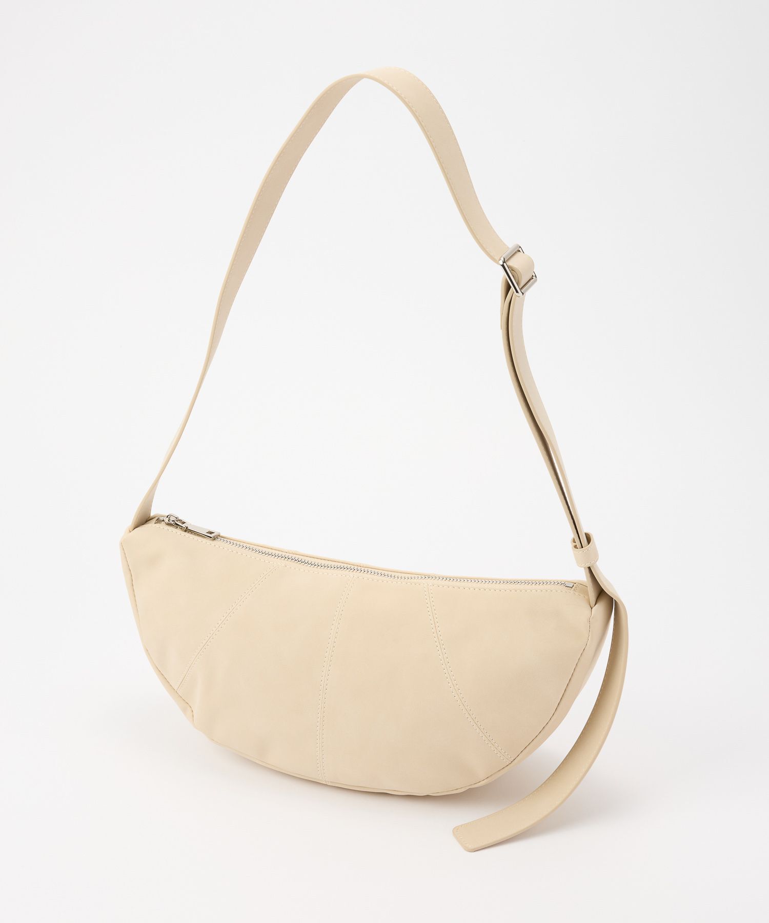  「【BRIE LEON】Crescent Bag」|ハンドバッグ|オフホワイト