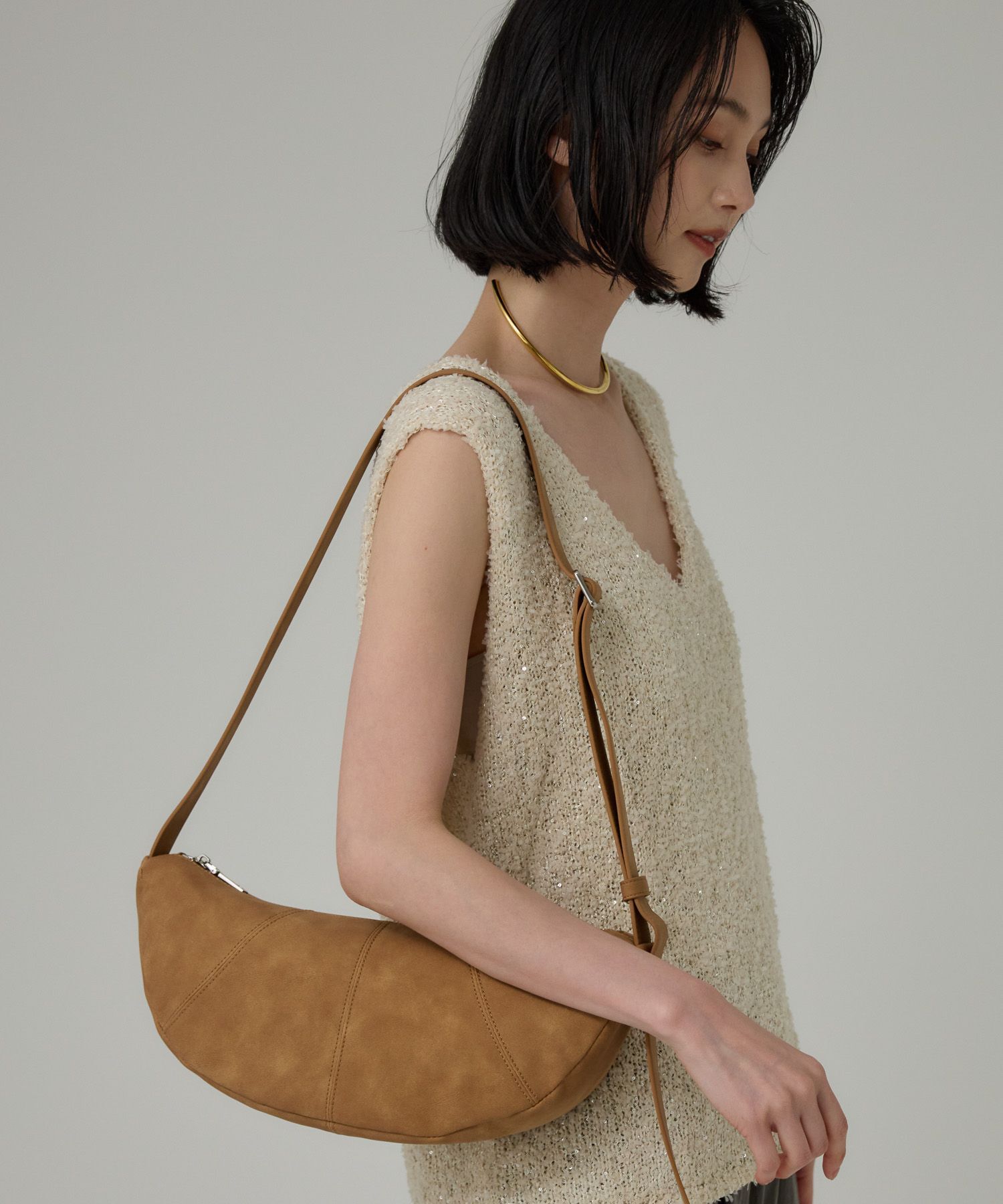  「【BRIE LEON】Crescent Bag」|ハンドバッグ|