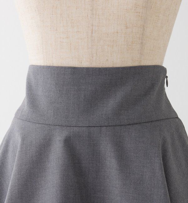  「スリットティアードロングスカート／後ろレースアップ」|スカート|