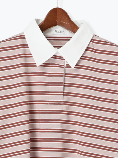 Te chichi TERRASSE「マルチボーダーラガーシャツ《2025autumn catalog item》」|その他|