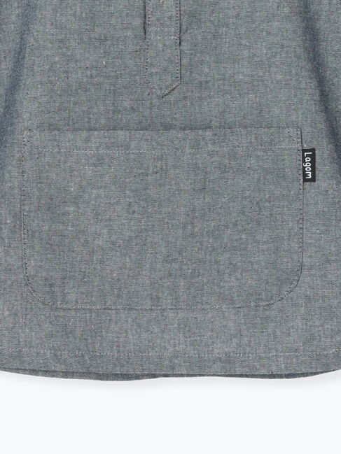 Samansa Mos2 Lagom「ダンガリースタンドカラーシャツ」|シャツ・ブラウス|