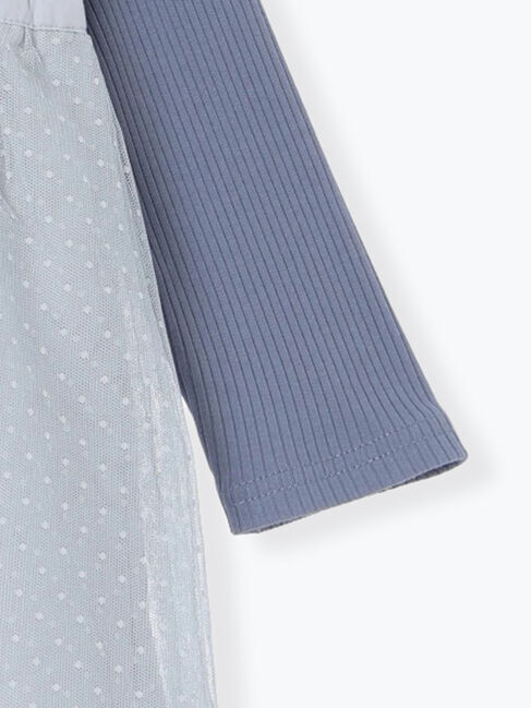 Samansa Mos2 Lagom「チュールドッキングワンピース」|ワンピース|