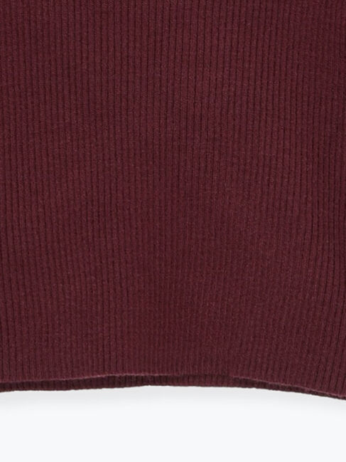 Samansa Mos2 Lagom「【マシンウォッシャブル】ハイネックリブニット」|ニット・セーター|