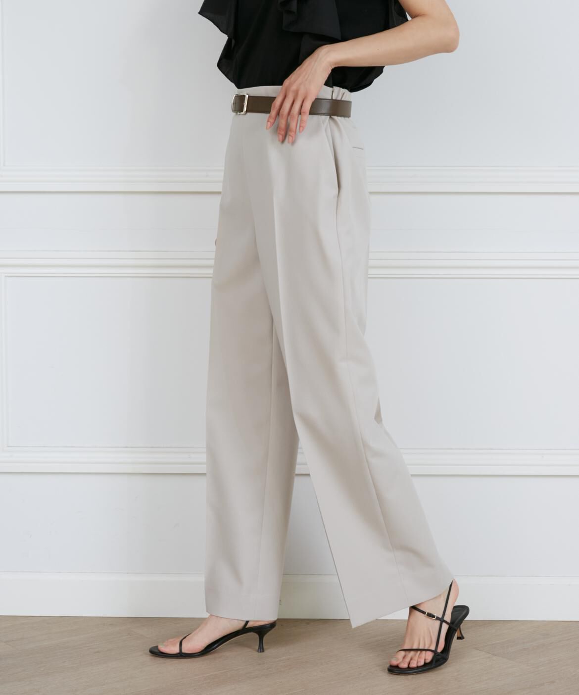 INED「Aimee美脚ワイドパンツ」|その他|