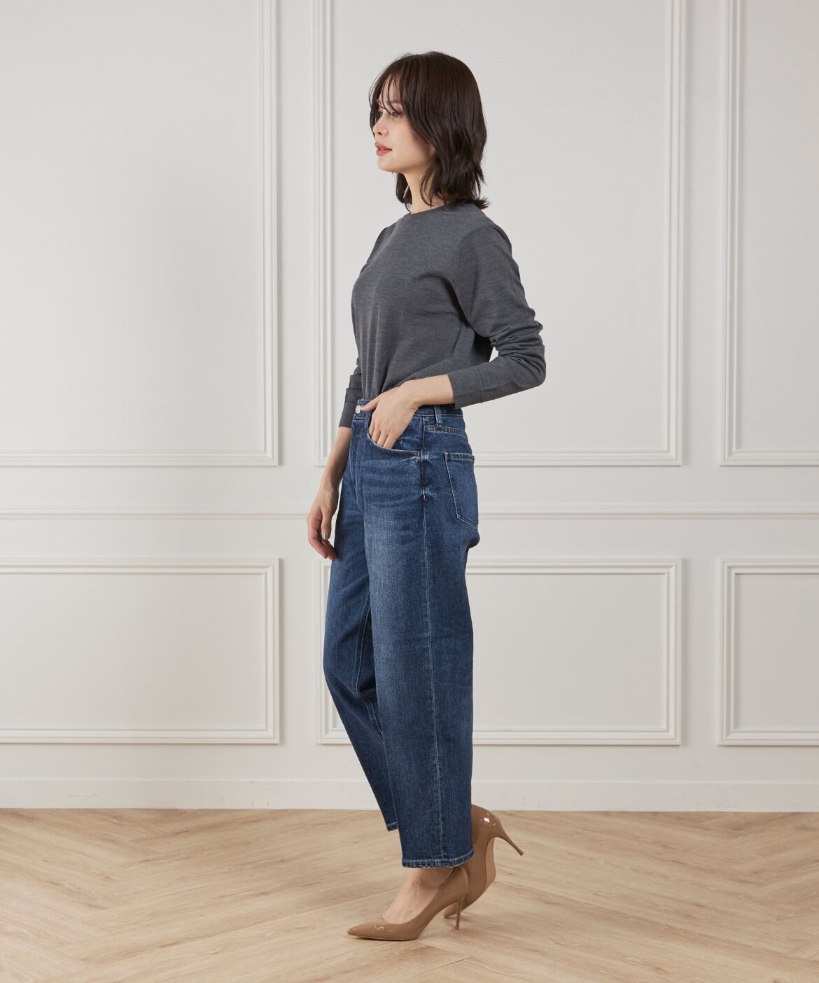 Le Souk「Carrot テーパードデニム《Healthy DENIM》」|デニム|