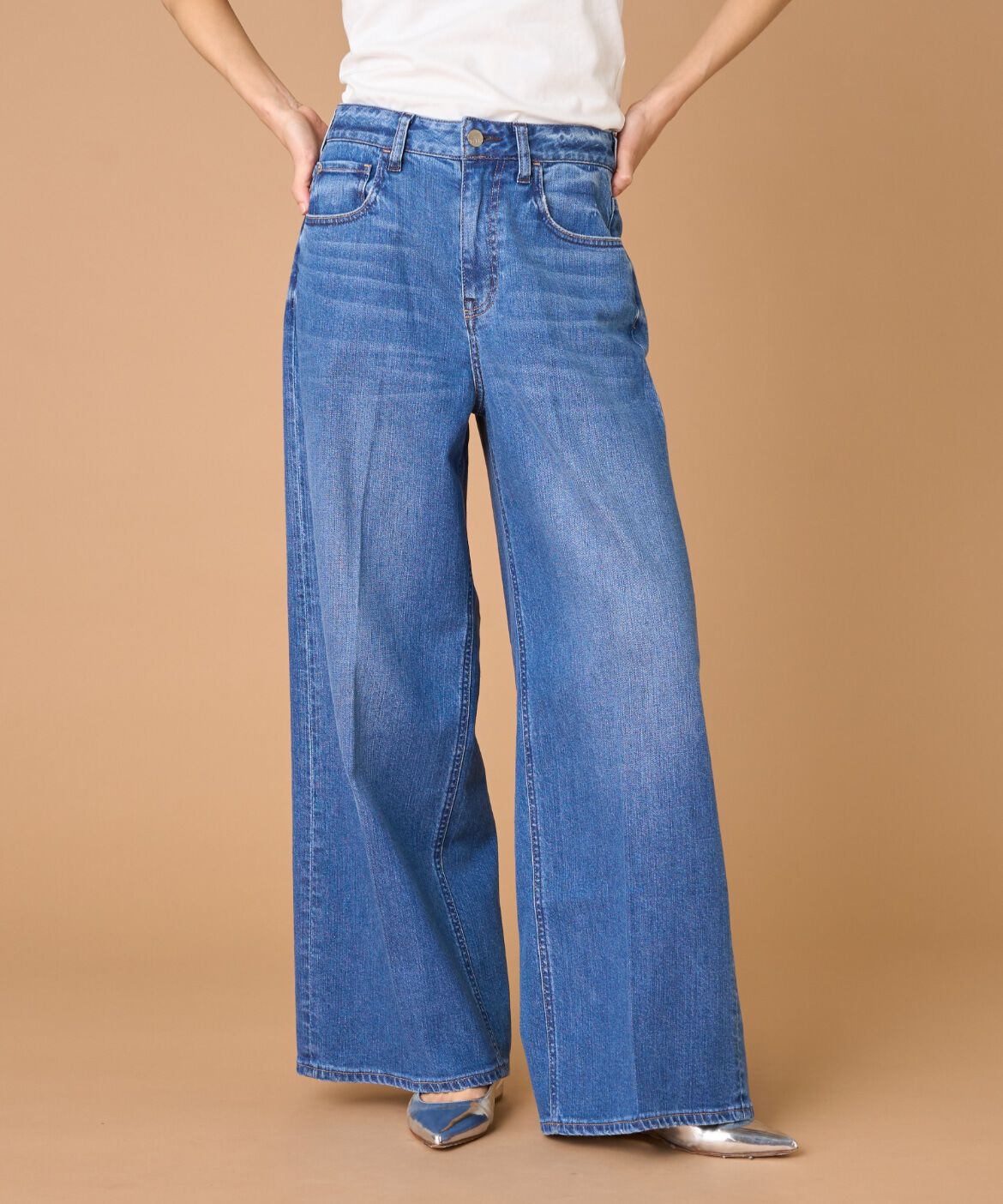 INED「《INED別注》ハイライズ・バギーデニム　Wild Ginger《Healthy DENIM》」|その他|