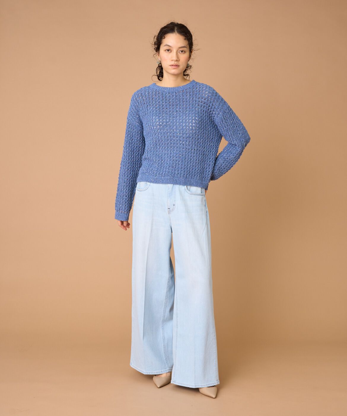 INED「《INED別注》ハイライズ・バギーデニム　Wild Ginger《Healthy DENIM》」|その他|