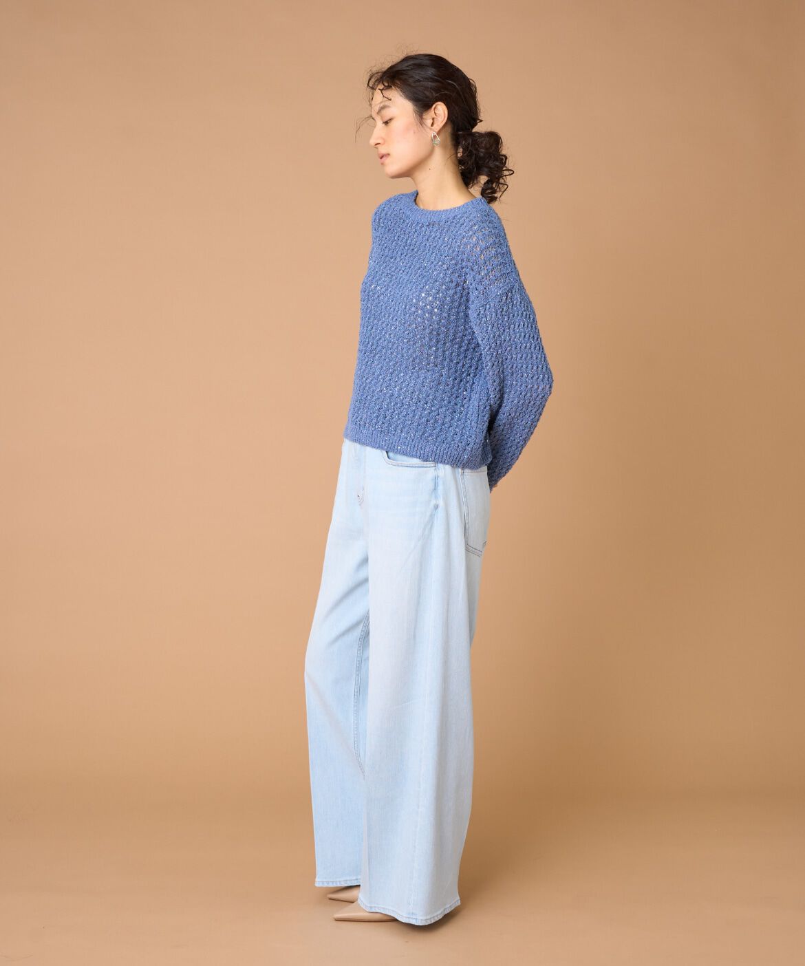 INED「《INED別注》ハイライズ・バギーデニム　Wild Ginger《Healthy DENIM》」|その他|