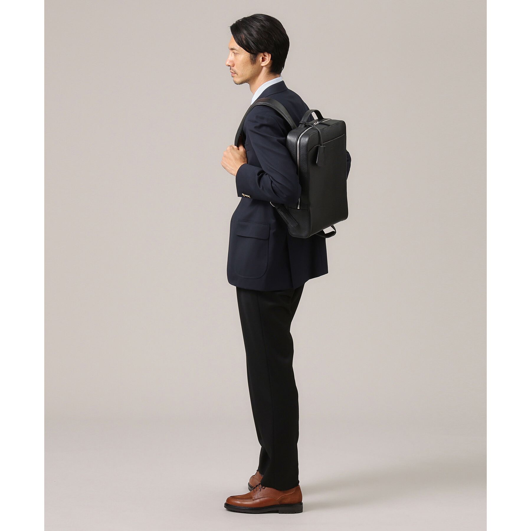 TAKEO KIKUCHI「フルベジタブルレザー バックパック」|リュック|