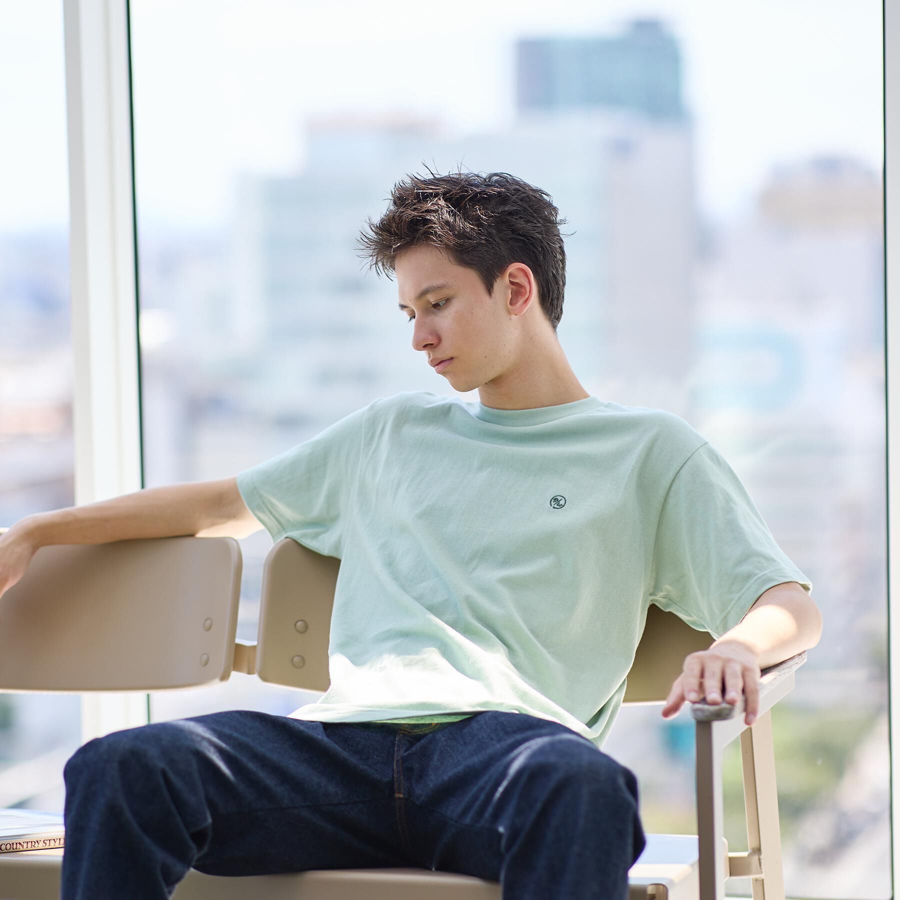 TAKEO KIKUCHI「【LIMITED】10colors ワンポイントロゴTシャツ」|Tシャツ・カットソー|