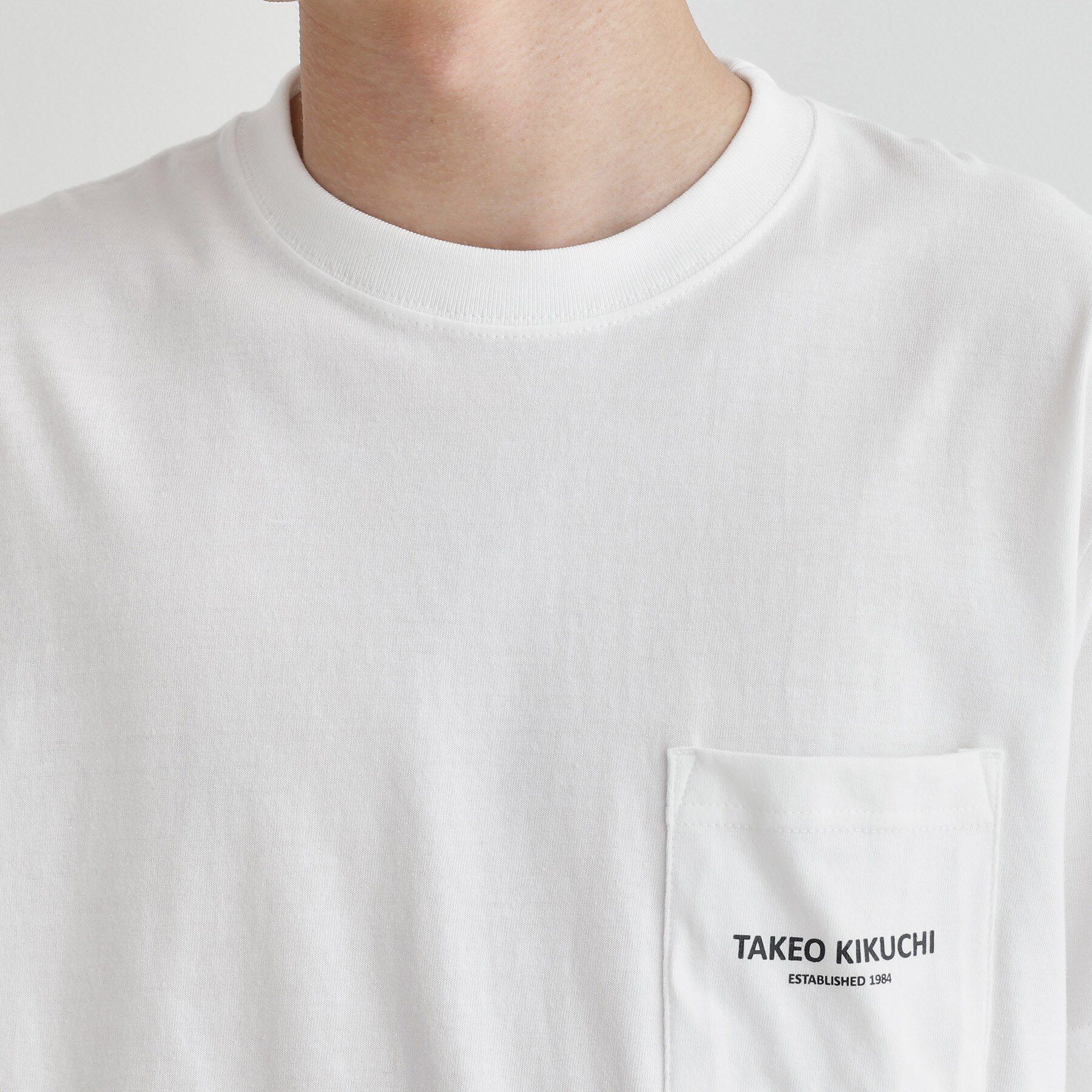 TAKEO KIKUCHI「【LIMITED】EST．1984ワンポイントロゴTシャツ」|Tシャツ・カットソー|