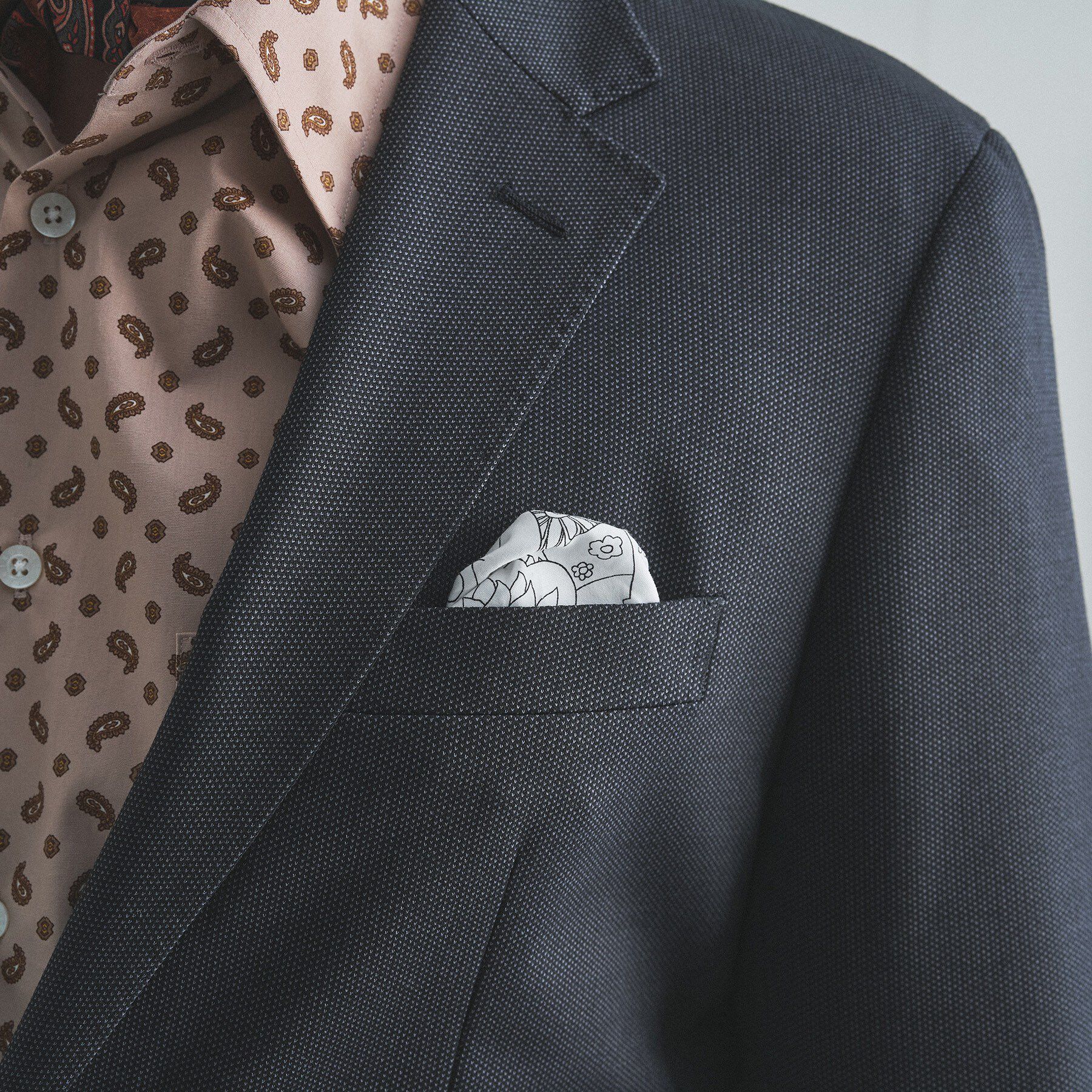 TAKEO KIKUCHI「【BOWLER HAT LABEL】ピンヘッドジャージ ジャケット」|テーラードジャケット|