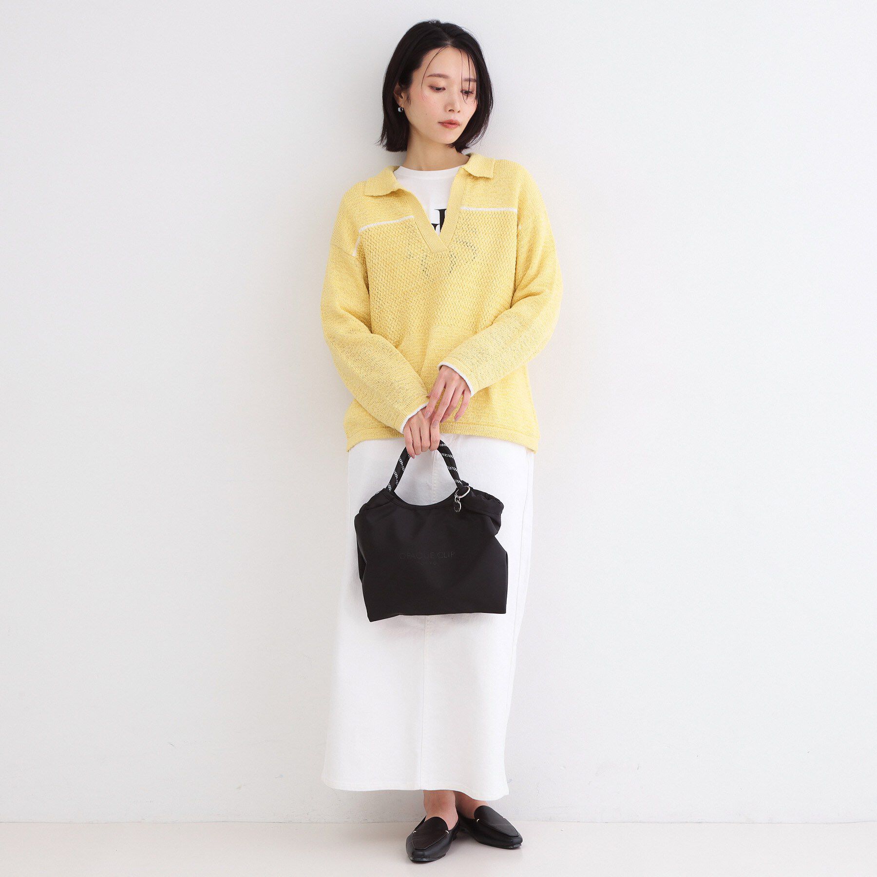 OPAQUE.CLIP「2WAYミニロープハンドルバッグ」|ハンドバッグ|