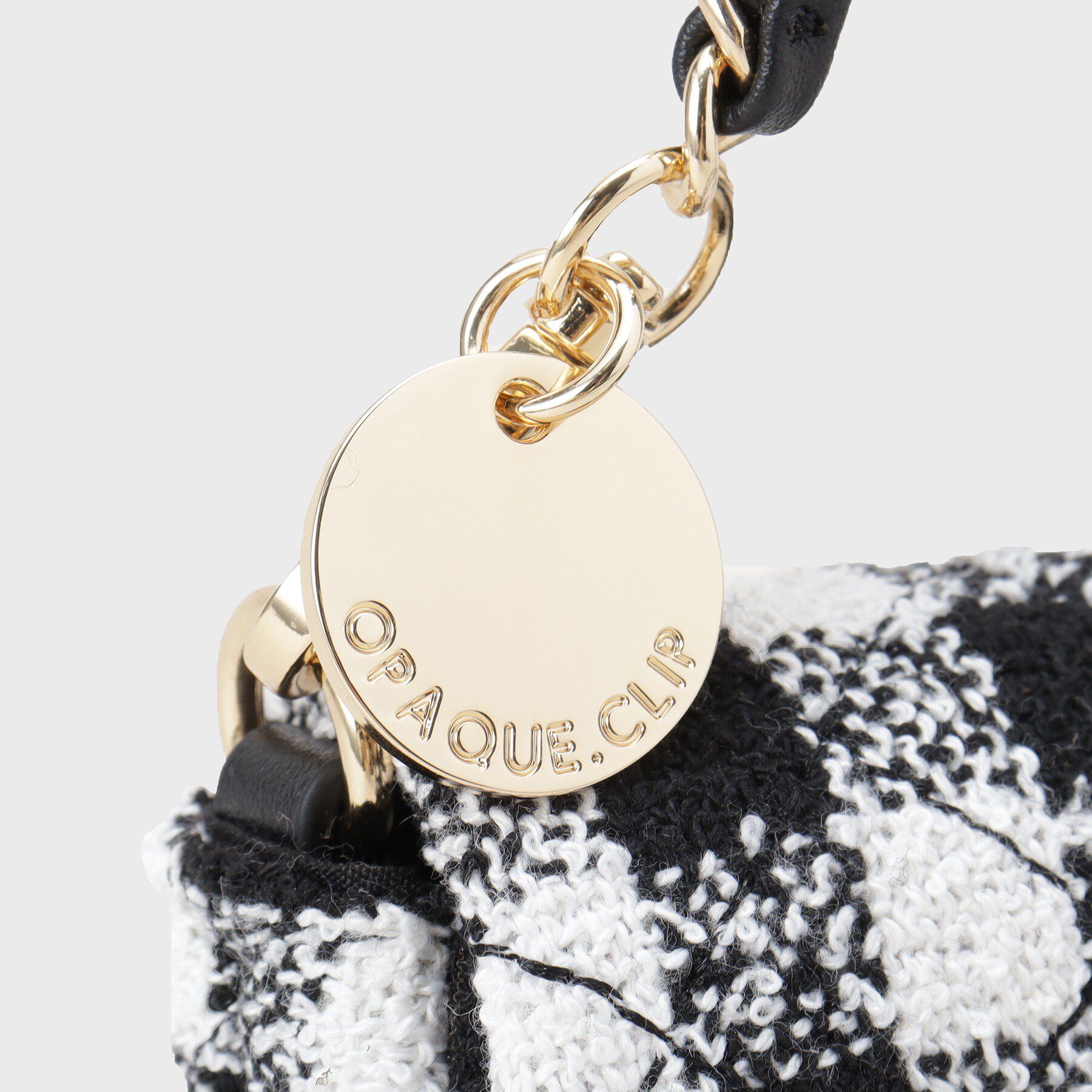 OPAQUE.CLIP「ダイヤキルトミニBAGチャーム」|キーケース|