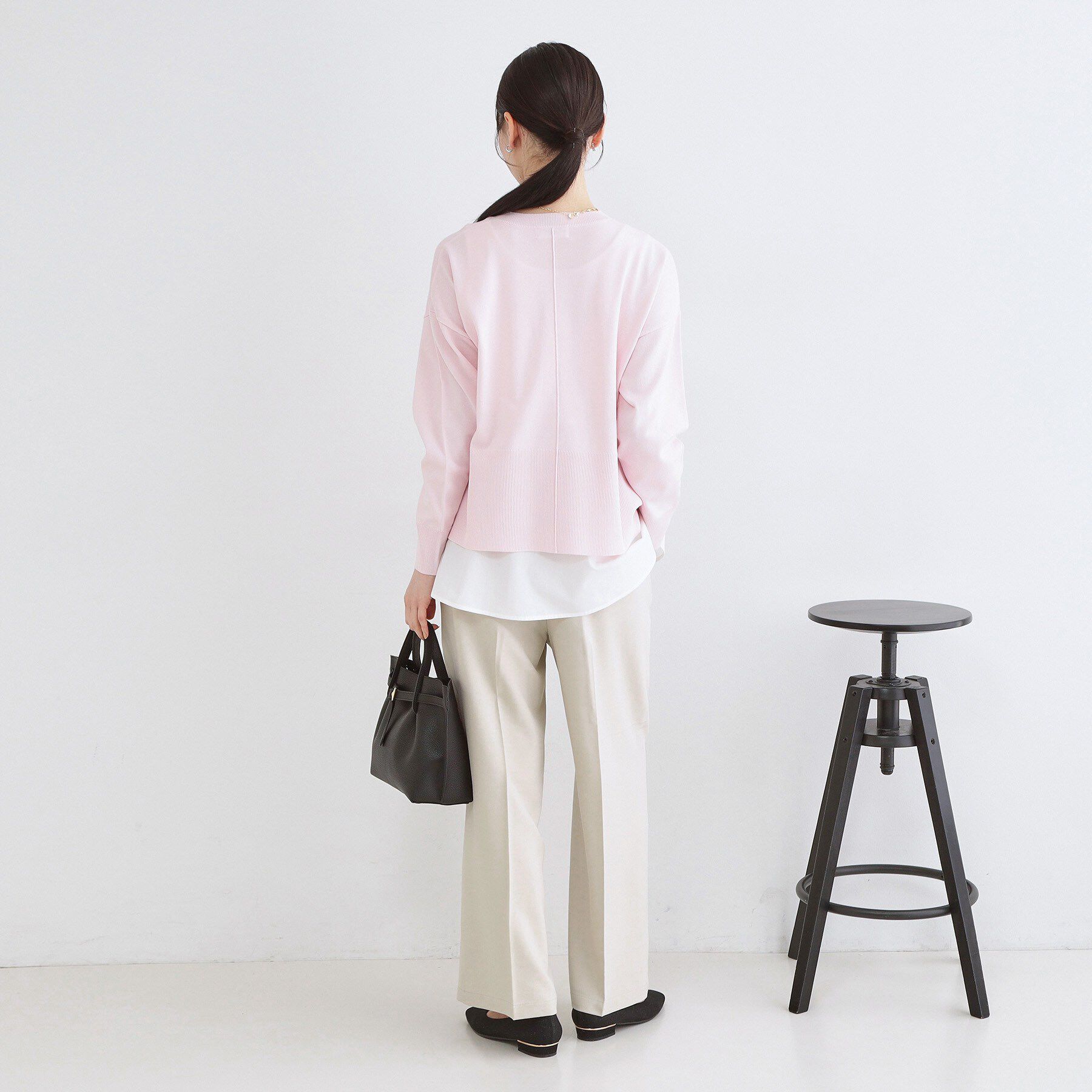 OPAQUE.CLIP「美脚ストレッチイージーワイドパンツ【洗濯機OK】」|その他|