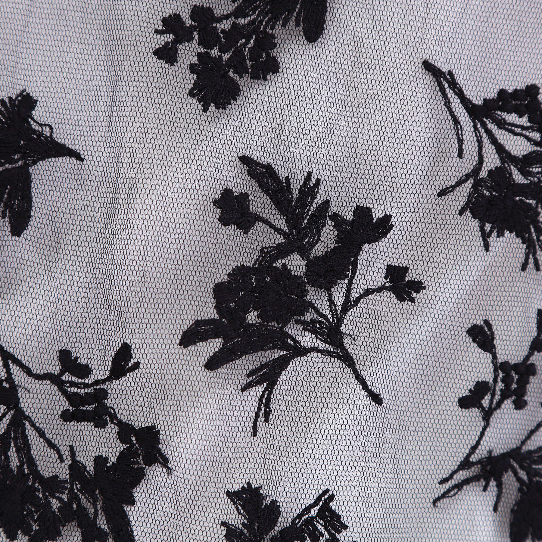 OPAQUE.CLIP「シアー刺繍チュニックブラウス【洗濯機OK】」|シャツ・ブラウス|