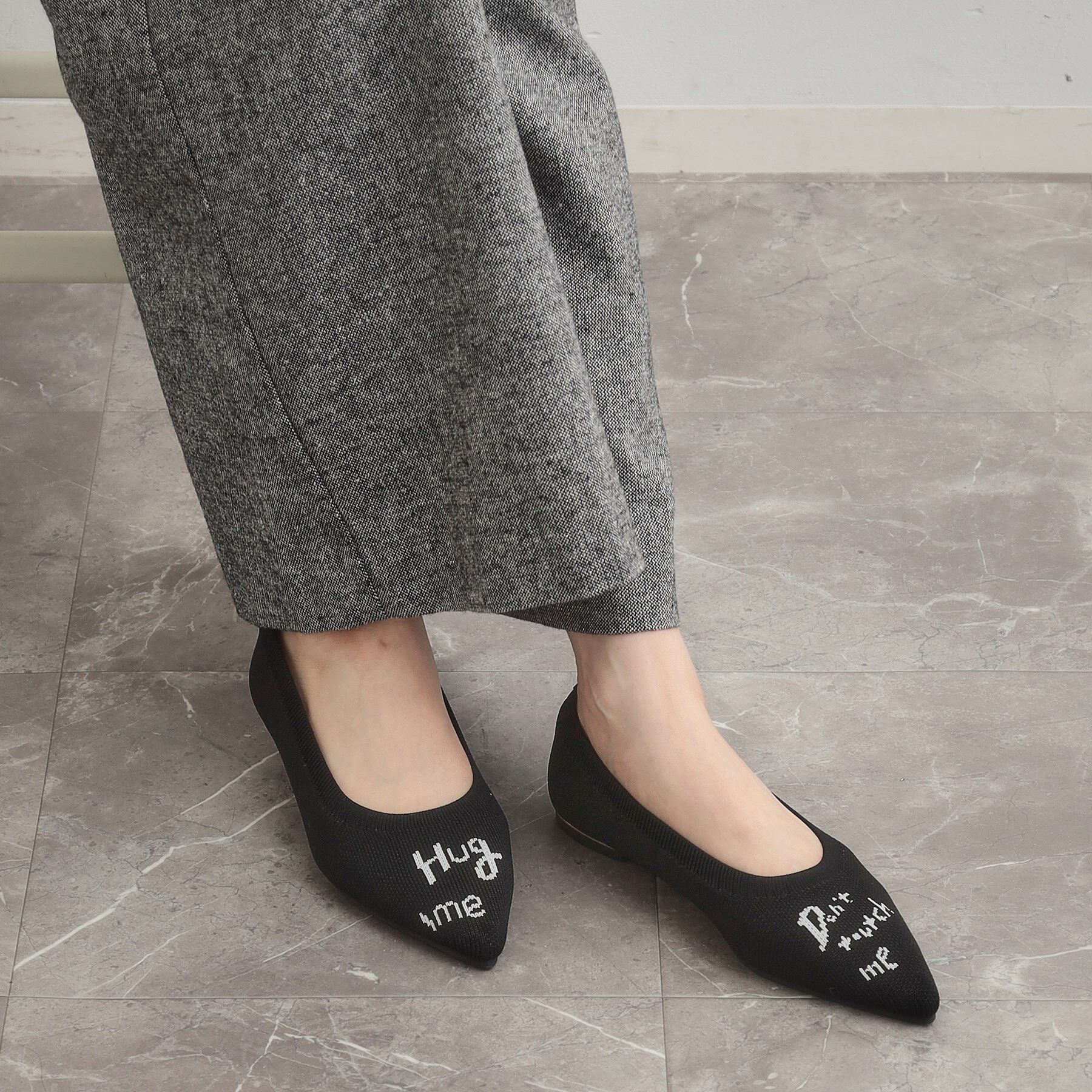 Couture broach「ニットアソートパンプス」|パンプス|