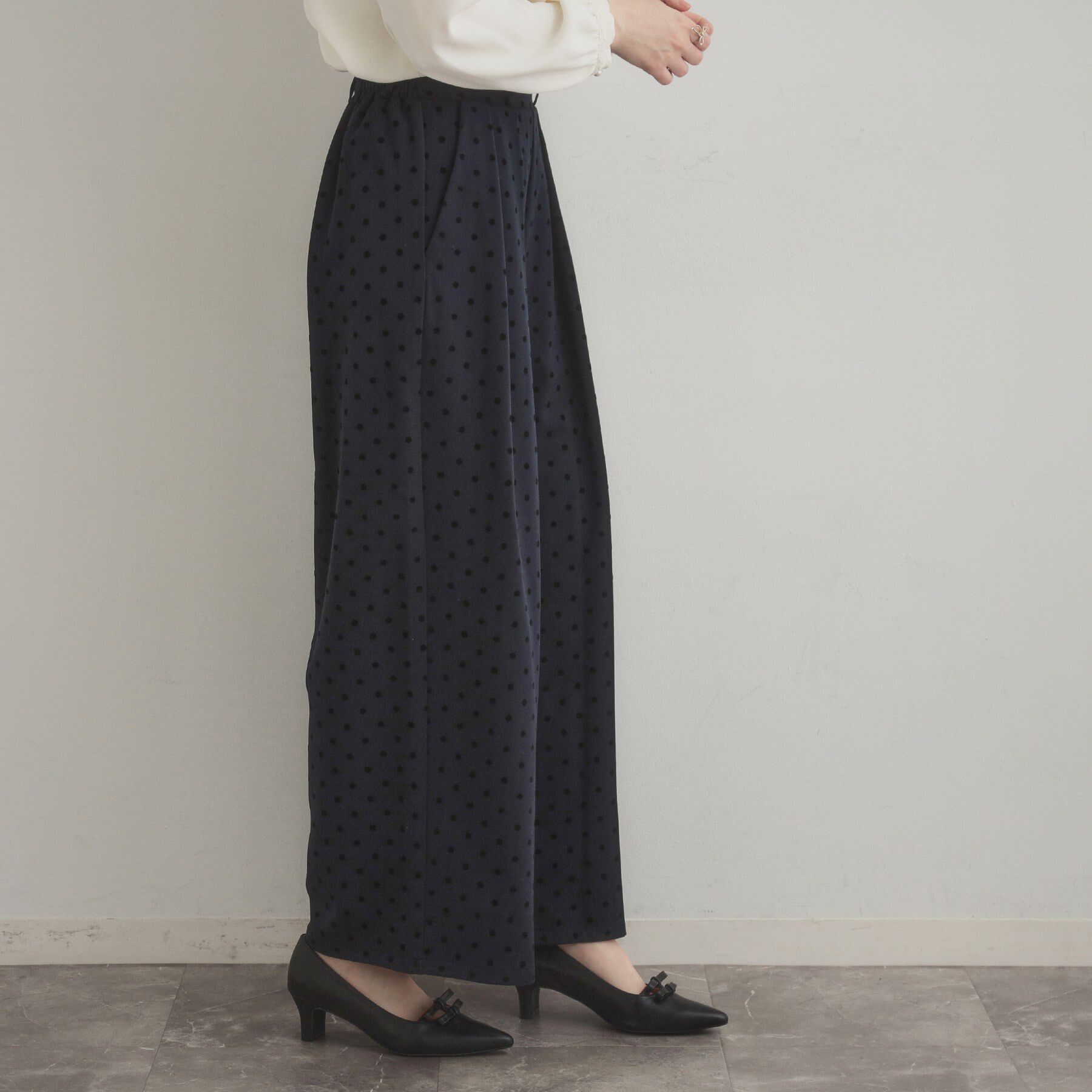 Couture broach「フロッキードットパンツ」|その他|